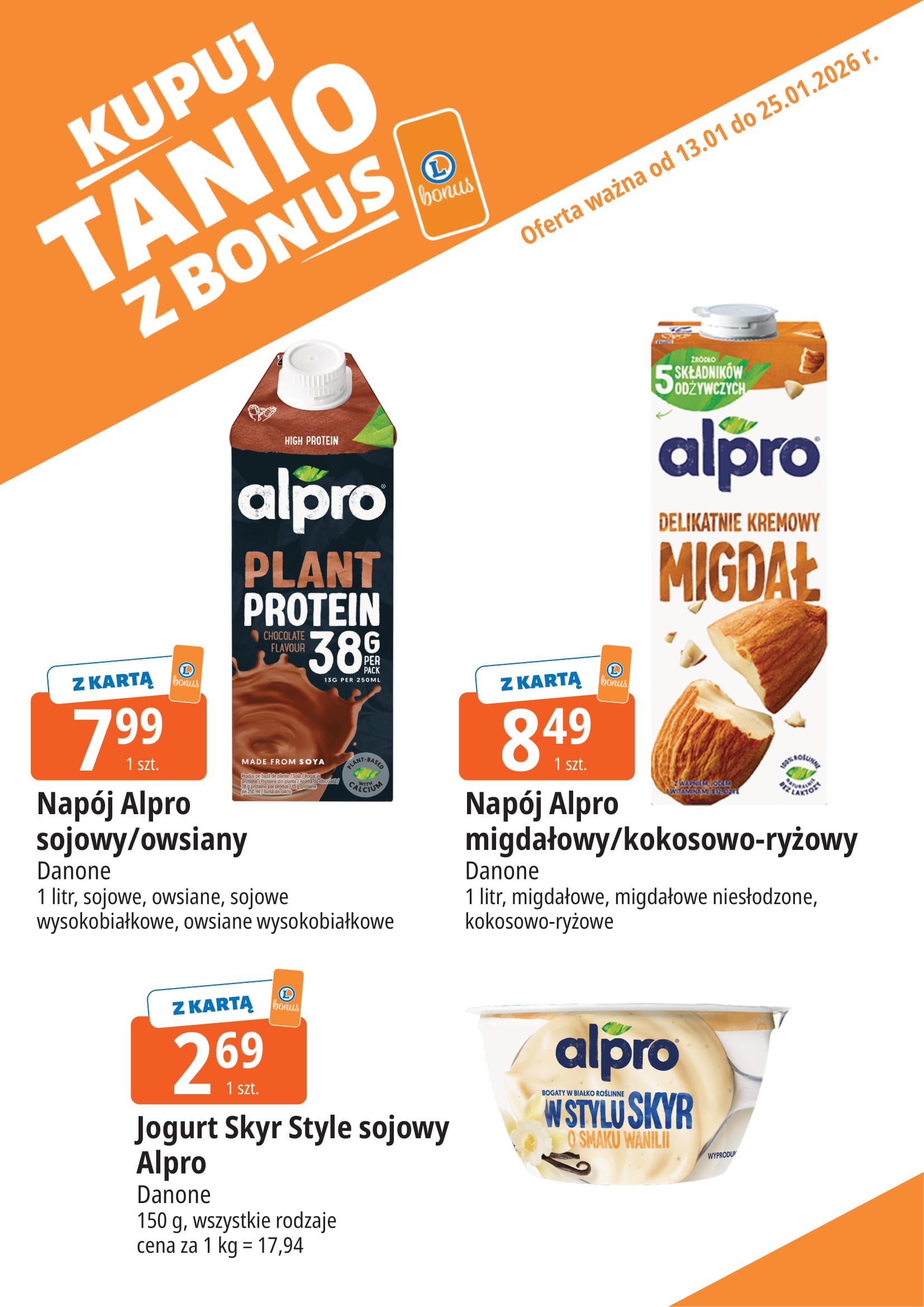 e-leclerc - Gazetka E.Leclerc - Bonus skanujesz kasę zyskujesz - ważna od 13.01. do 25.01. - page: 2