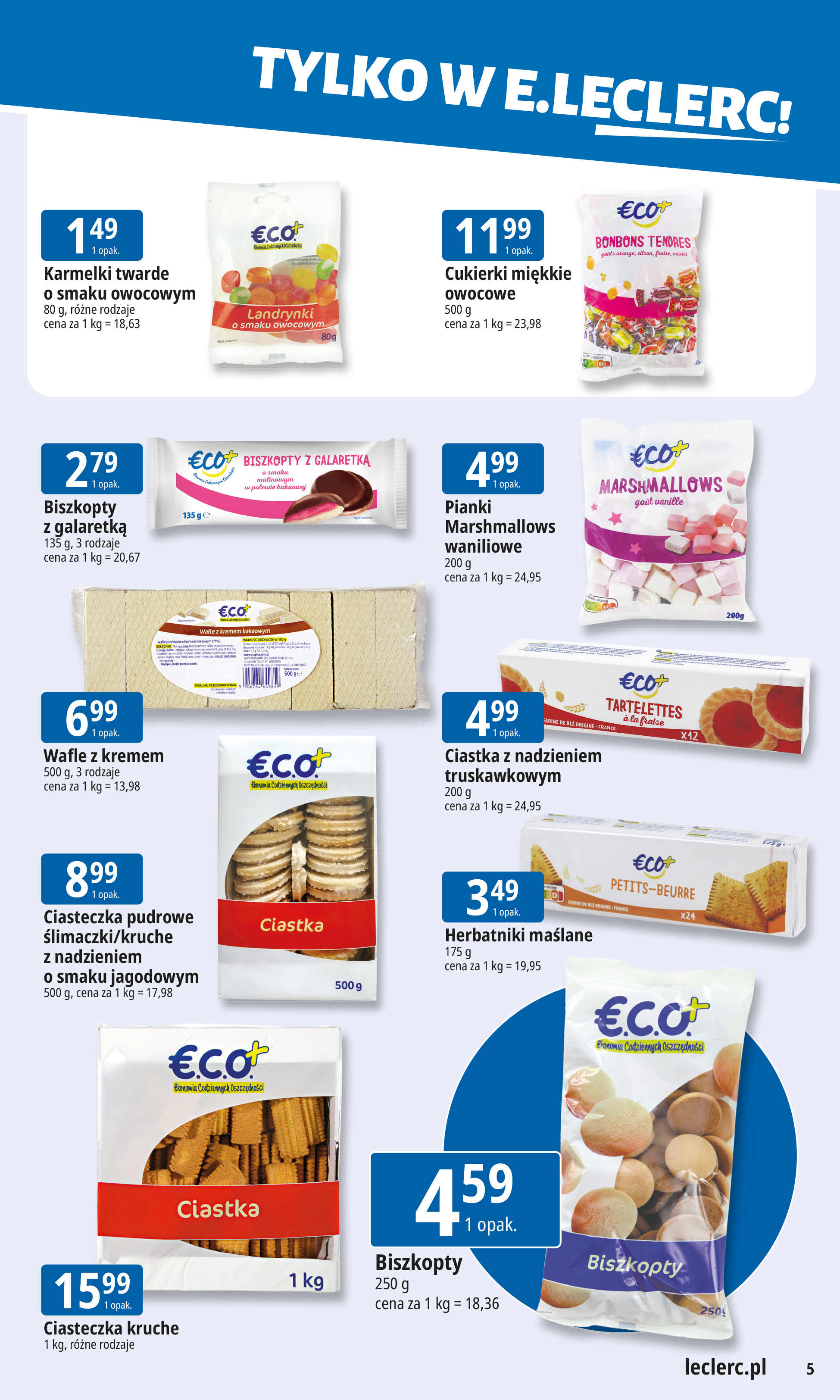 e-leclerc - Gazetka E.Leclerc - ważna od 19.01. do 26.01. - page: 5