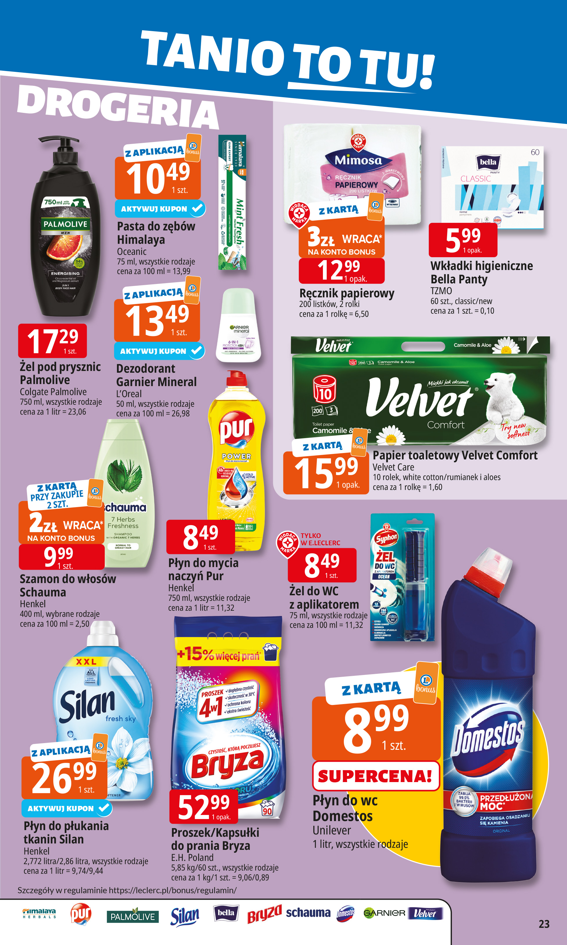 e-leclerc - Gazetka E.Leclerc - ważna od 19.01. do 26.01. - page: 23