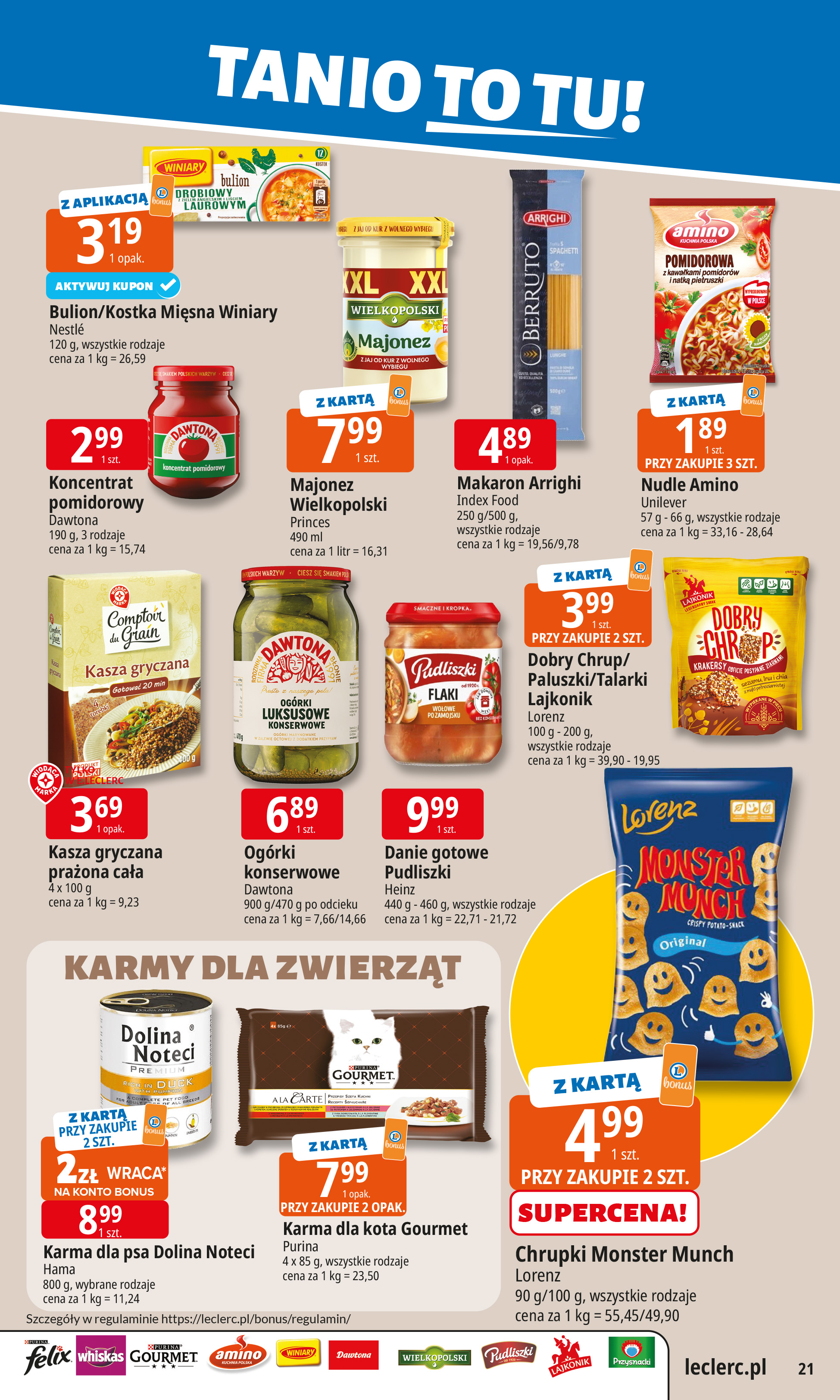 e-leclerc - Gazetka E.Leclerc - ważna od 19.01. do 26.01. - page: 21