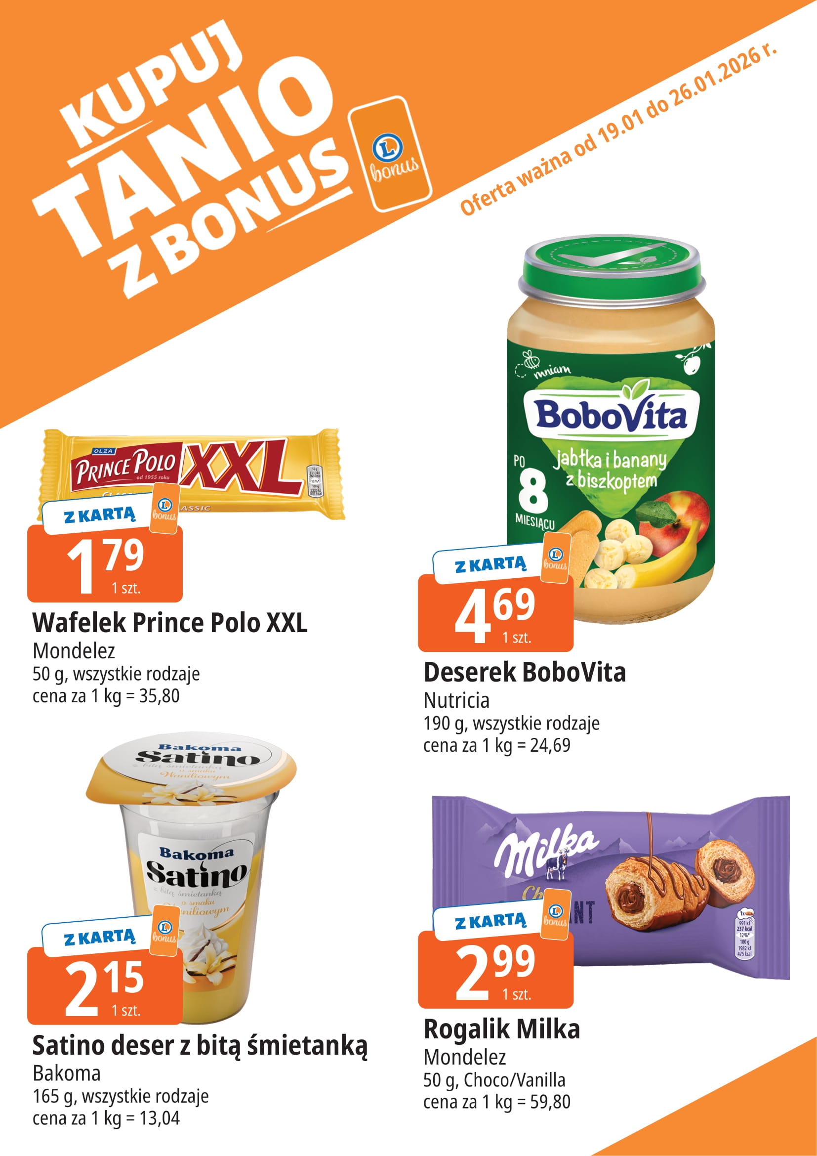 e-leclerc - Gazetka E.Leclerc - Kupuj tanio z bonus - ważna od 19.01. do 26.01. - page: 7