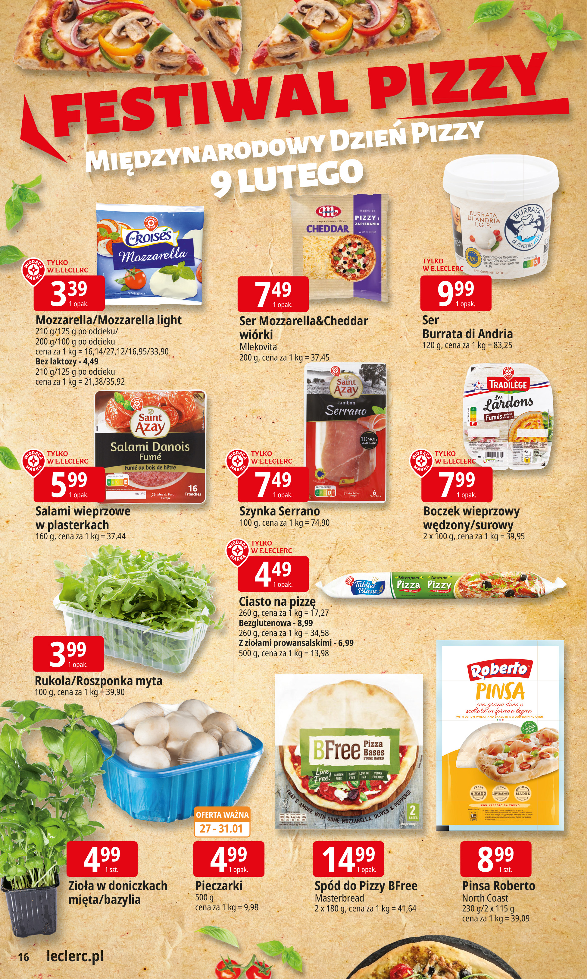 e-leclerc - Gazetka E.Leclerc - ważna od 27.01. do 07.02. - page: 16