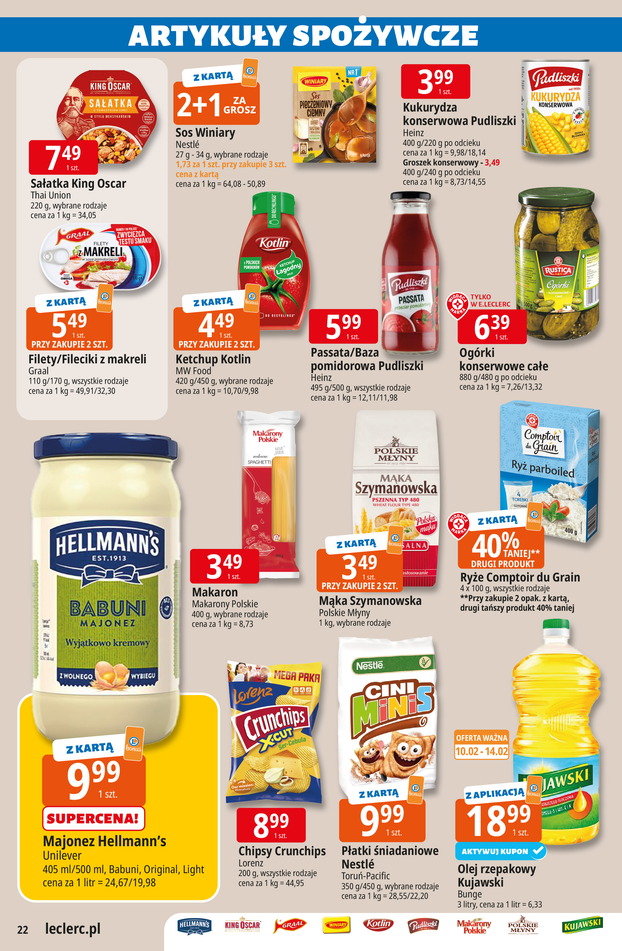 e-leclerc - Gazetka E.Leclerc - ważna od 10.02.2026 do 21.02.2026 - page: 22