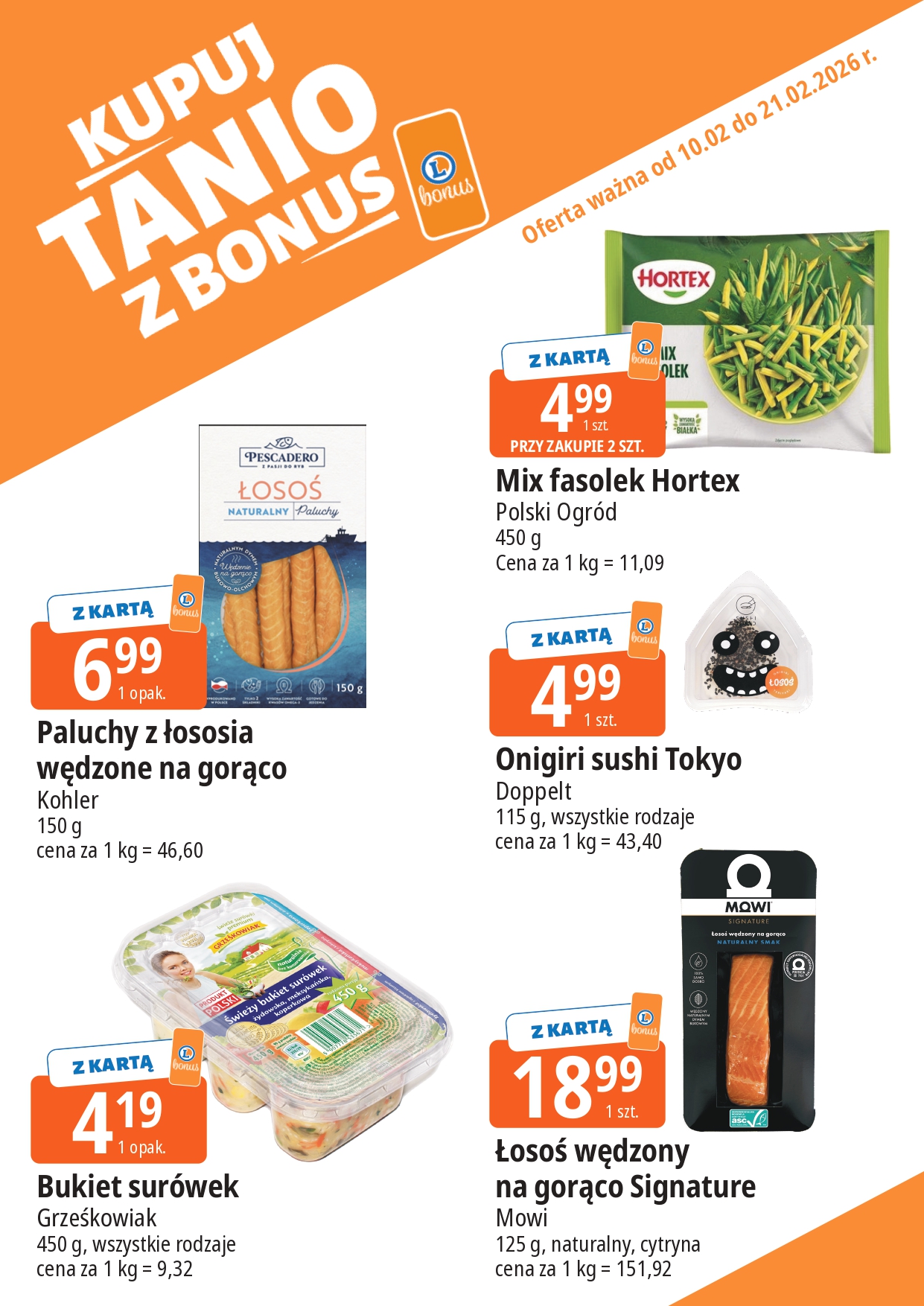 e-leclerc - Gazetka E.Leclerc - Bonus skanujesz kasę zyskujesz - ważna od 10.02.2026 do 21.02.2026 - page: 7