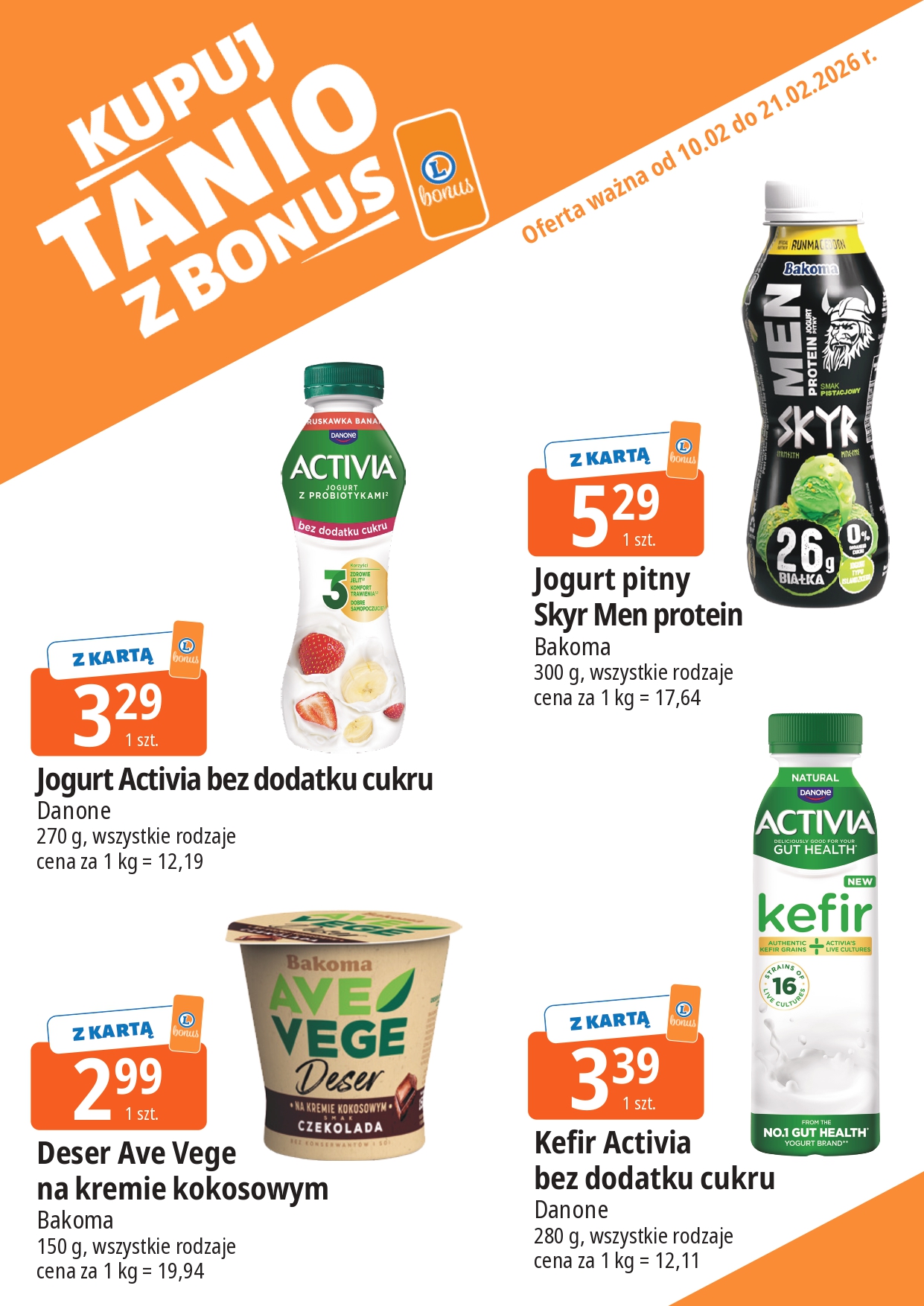 e-leclerc - Gazetka E.Leclerc - Bonus skanujesz kasę zyskujesz - ważna od 10.02.2026 do 21.02.2026 - page: 2