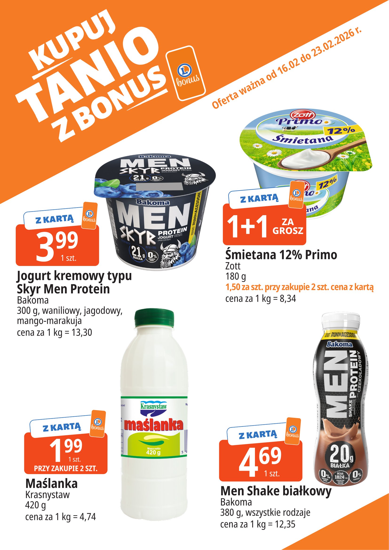 e-leclerc - Gazetka E.Leclerc - Kupuj tanio z bonus - ważna od 16.02.2026 do 23.02.2026 - page: 2