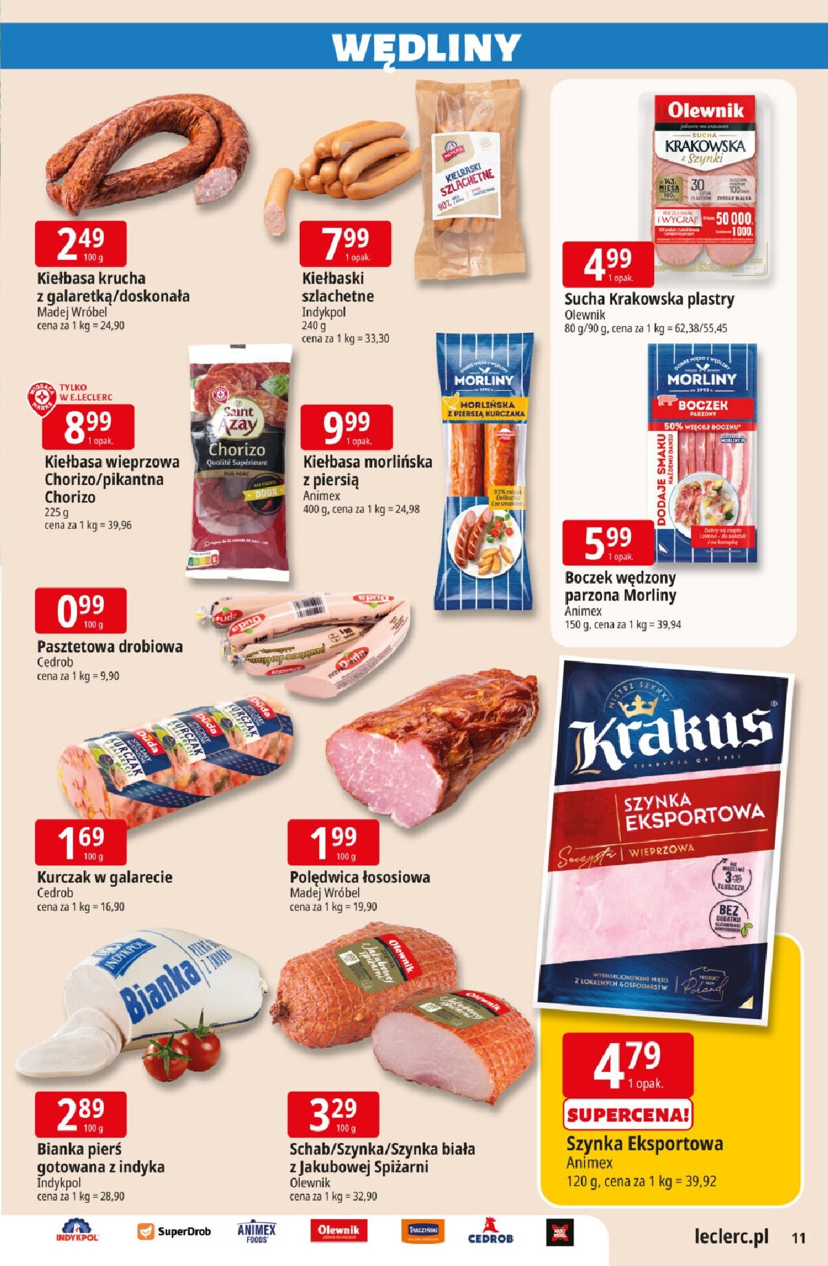 e-leclerc - Gazetka E.Leclerc - ważna od 24.02.2026 do 07.03.2026 - page: 11