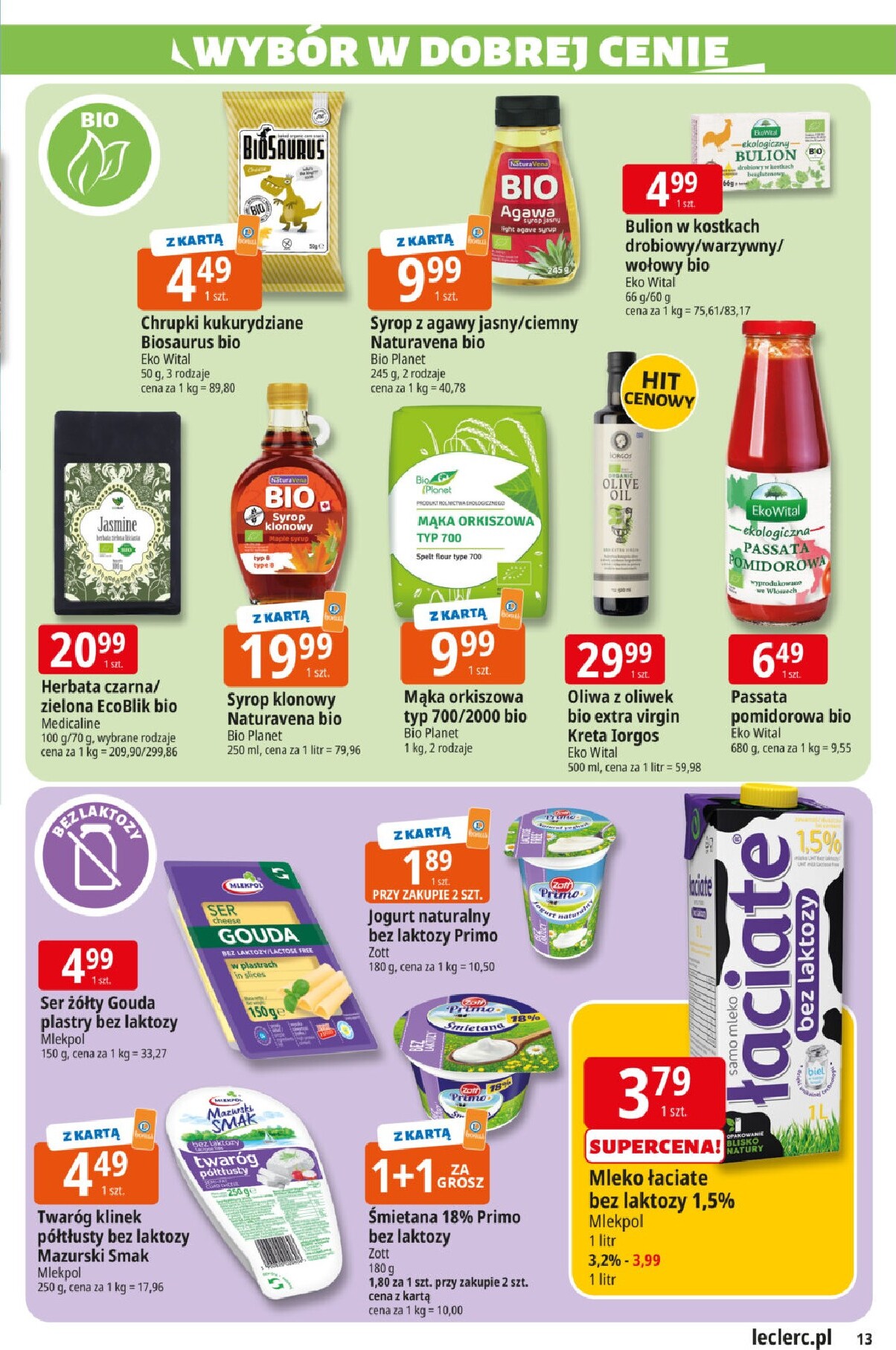 e-leclerc - Gazetka E.Leclerc - ważna od 24.02.2026 do 07.03.2026 - page: 13