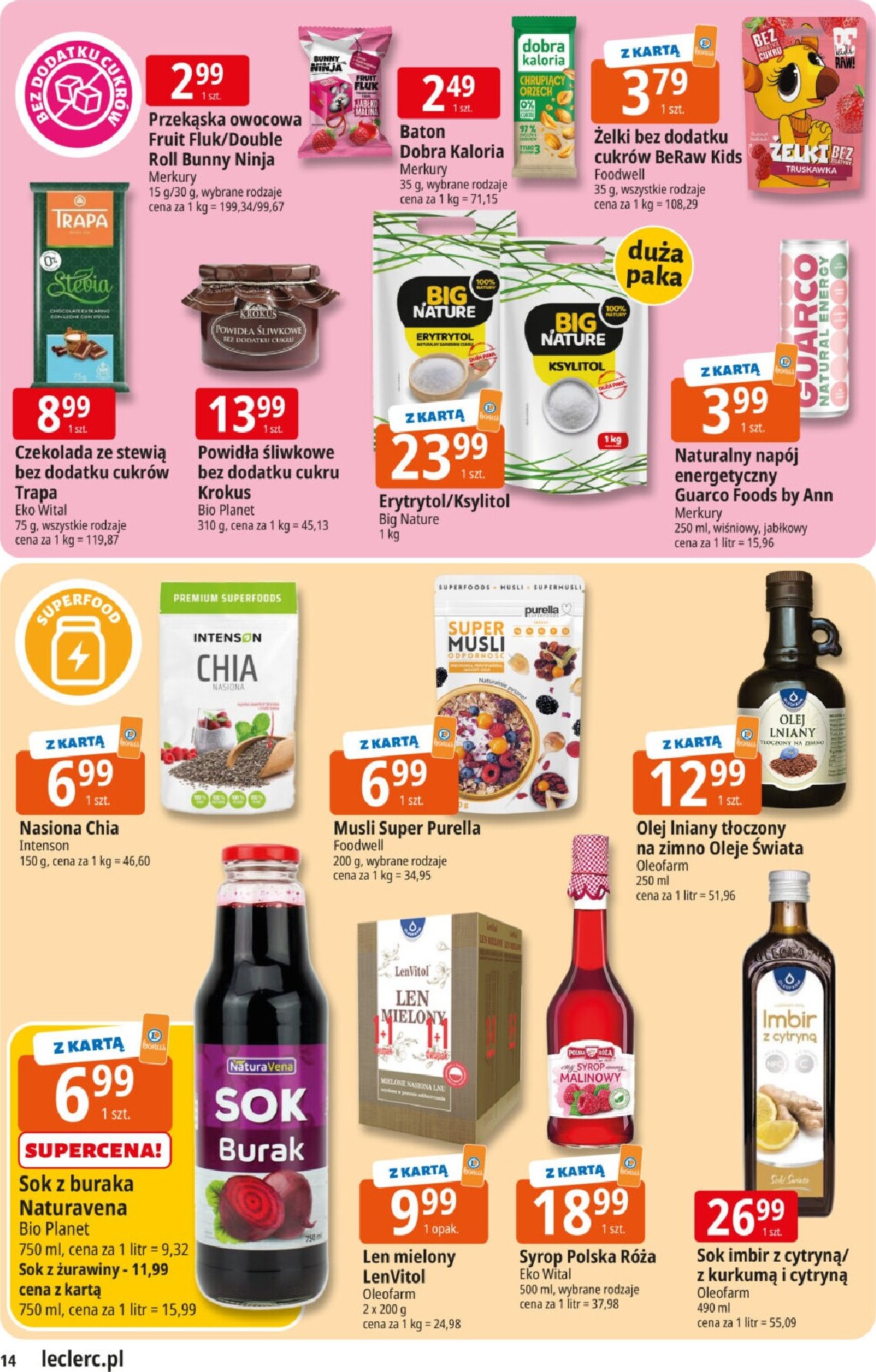 e-leclerc - Gazetka E.Leclerc - ważna od 24.02.2026 do 07.03.2026 - page: 14