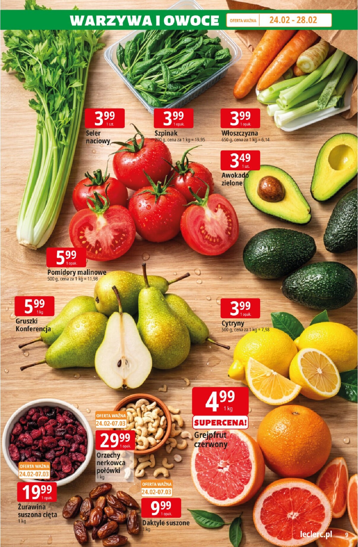e-leclerc - Gazetka E.Leclerc - ważna od 24.02.2026 do 07.03.2026 - page: 9