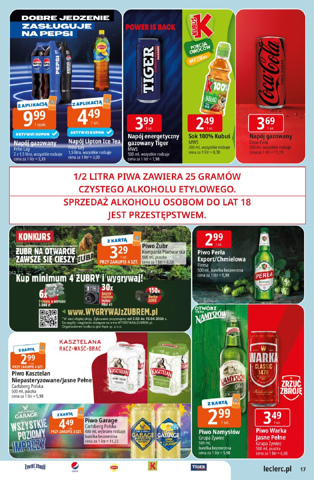 e-leclerc - Gazetka E.Leclerc - ważna od 24.02.2026 do 07.03.2026 - page: 17