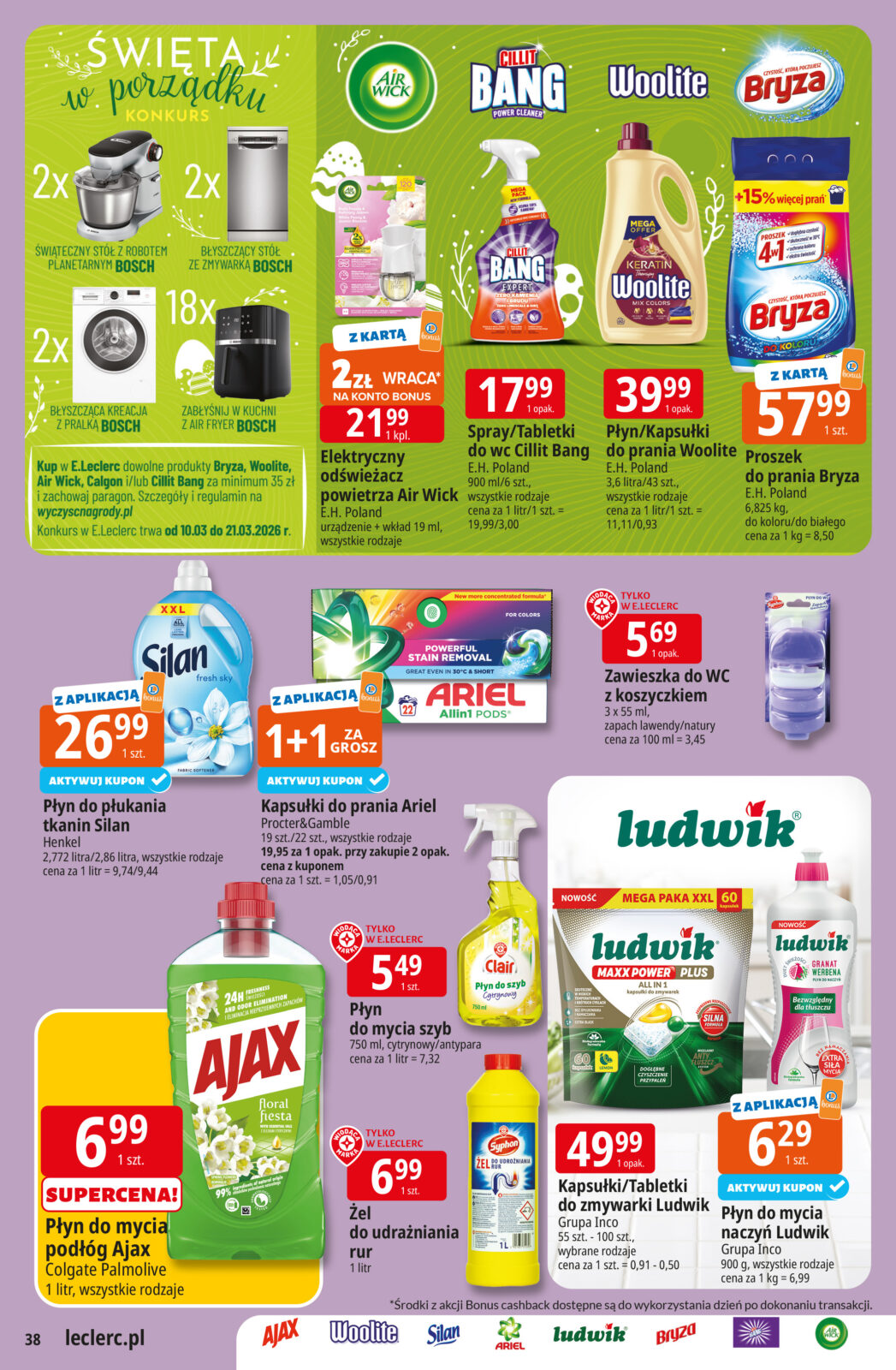e-leclerc - Gazetka E.Leclerc - ważna od 10.03.2026 do 21.03.2026 - page: 38