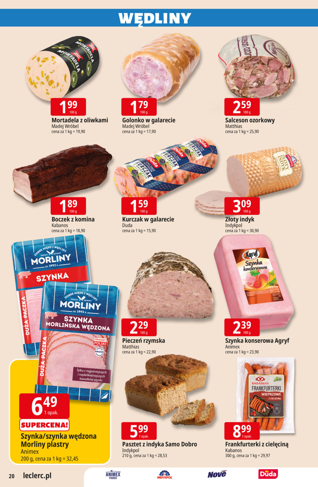e-leclerc - Gazetka E.Leclerc - ważna od 17.03.2026 do 29.03.2026 - page: 20