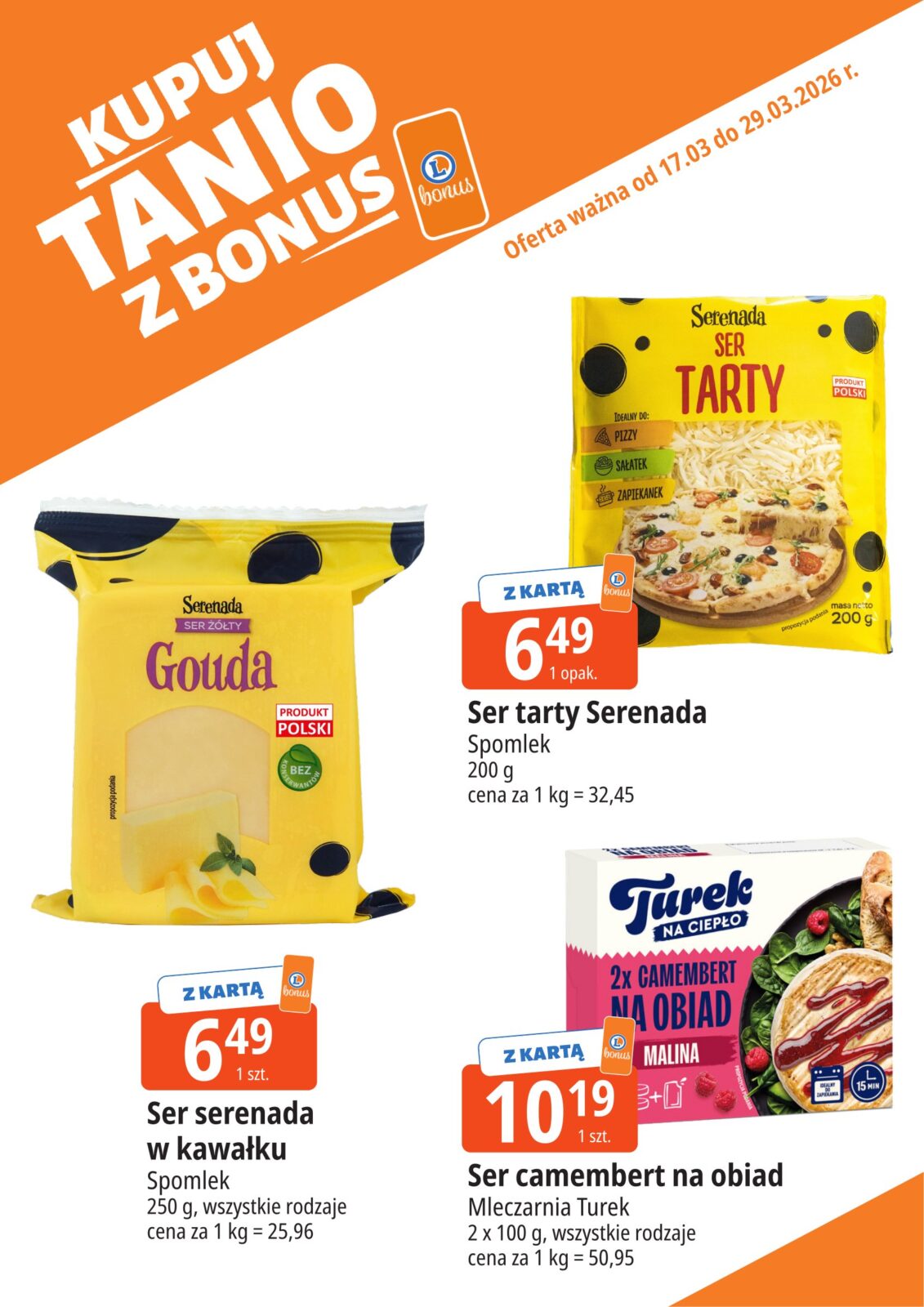 e-leclerc - Gazetka E.Leclerc - Bonus skanujesz kasę zyskujesz - ważna od 17.03.2026 do 29.03.2026 - page: 6