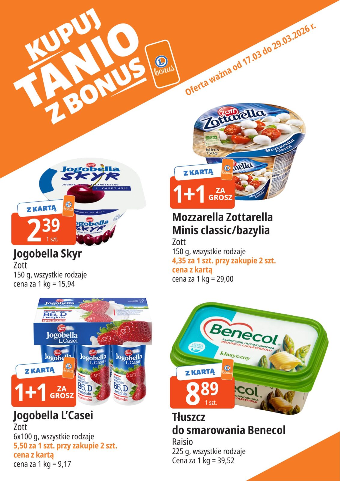 e-leclerc - Gazetka E.Leclerc - Bonus skanujesz kasę zyskujesz - ważna od 17.03.2026 do 29.03.2026 - page: 2