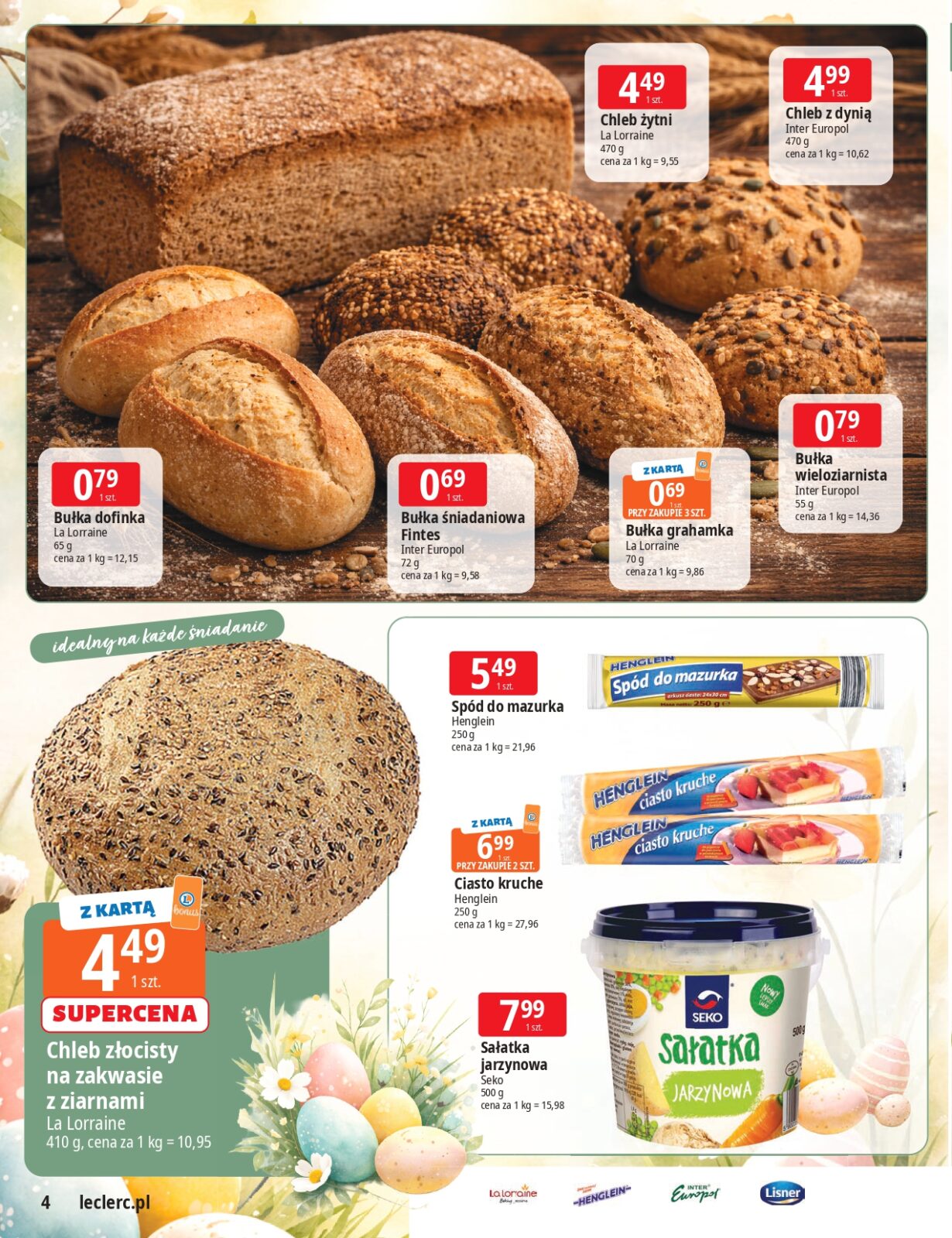 e-leclerc - Gazetka E.Leclerc - Wielkanoc - ważna od 17.03.2026 do 29.03.2026 - page: 4