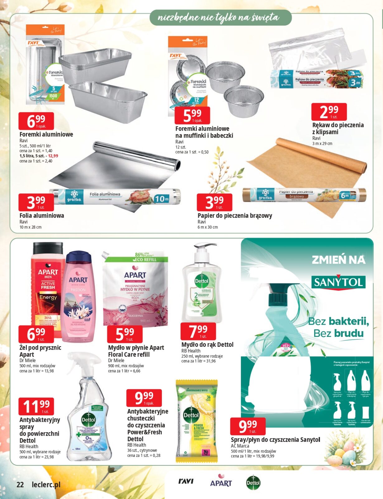 e-leclerc - Gazetka E.Leclerc - Wielkanoc - ważna od 17.03.2026 do 29.03.2026 - page: 22