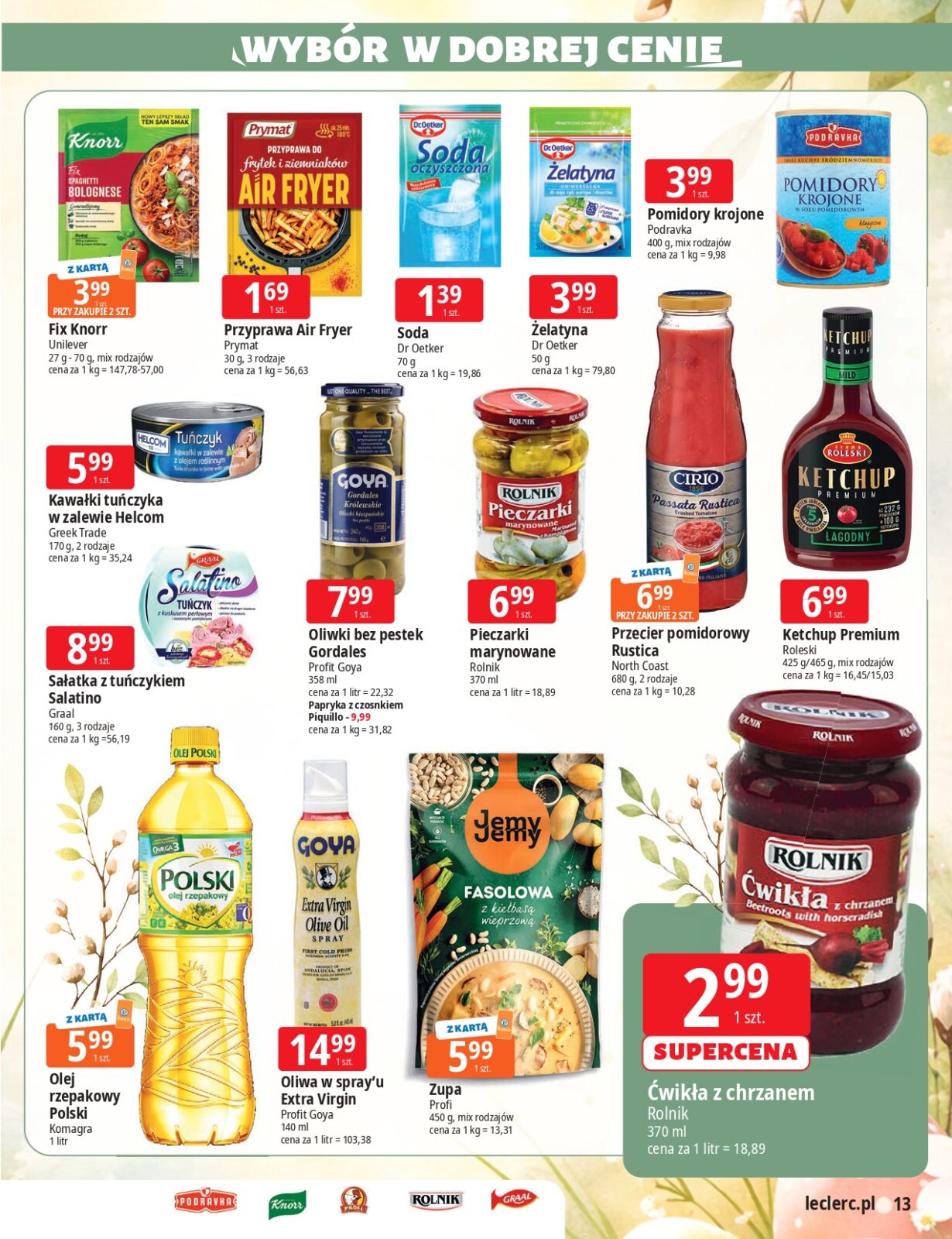 e-leclerc - Gazetka E.Leclerc - Wielkanoc - ważna od 17.03.2026 do 29.03.2026 - page: 13