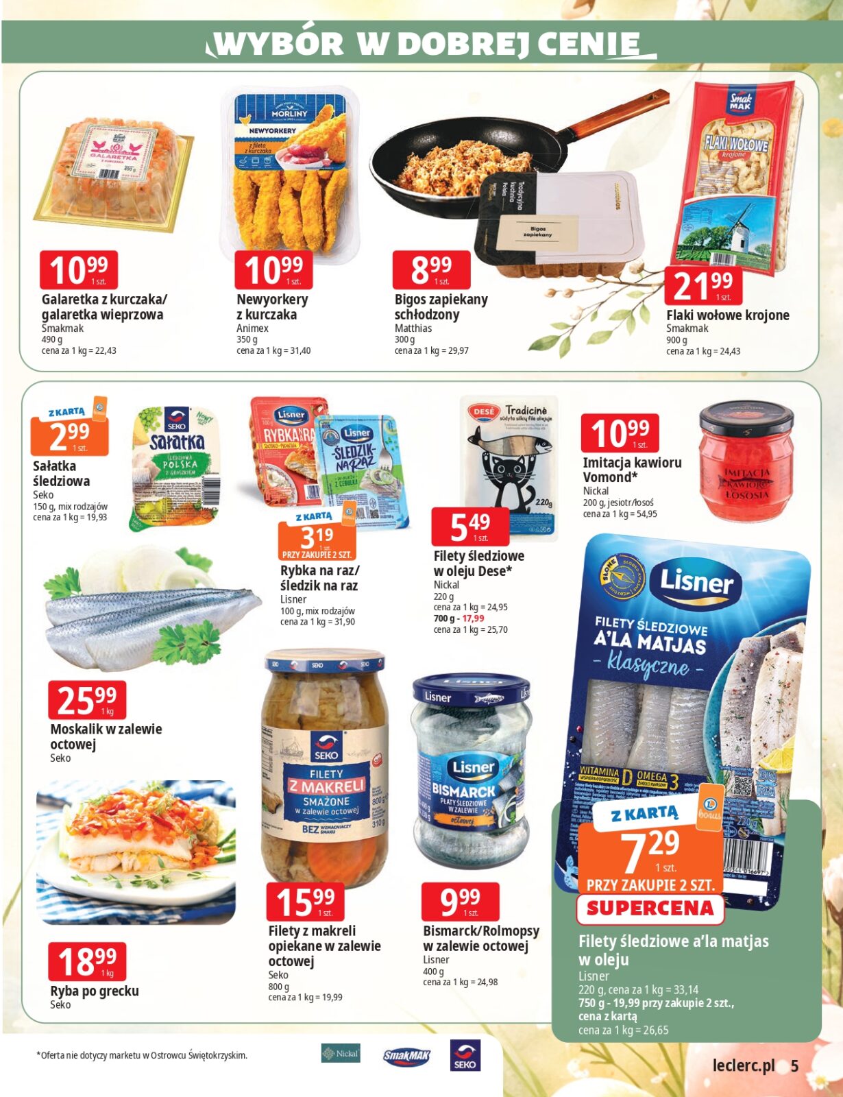 e-leclerc - Gazetka E.Leclerc - Wielkanoc - ważna od 17.03.2026 do 29.03.2026 - page: 5