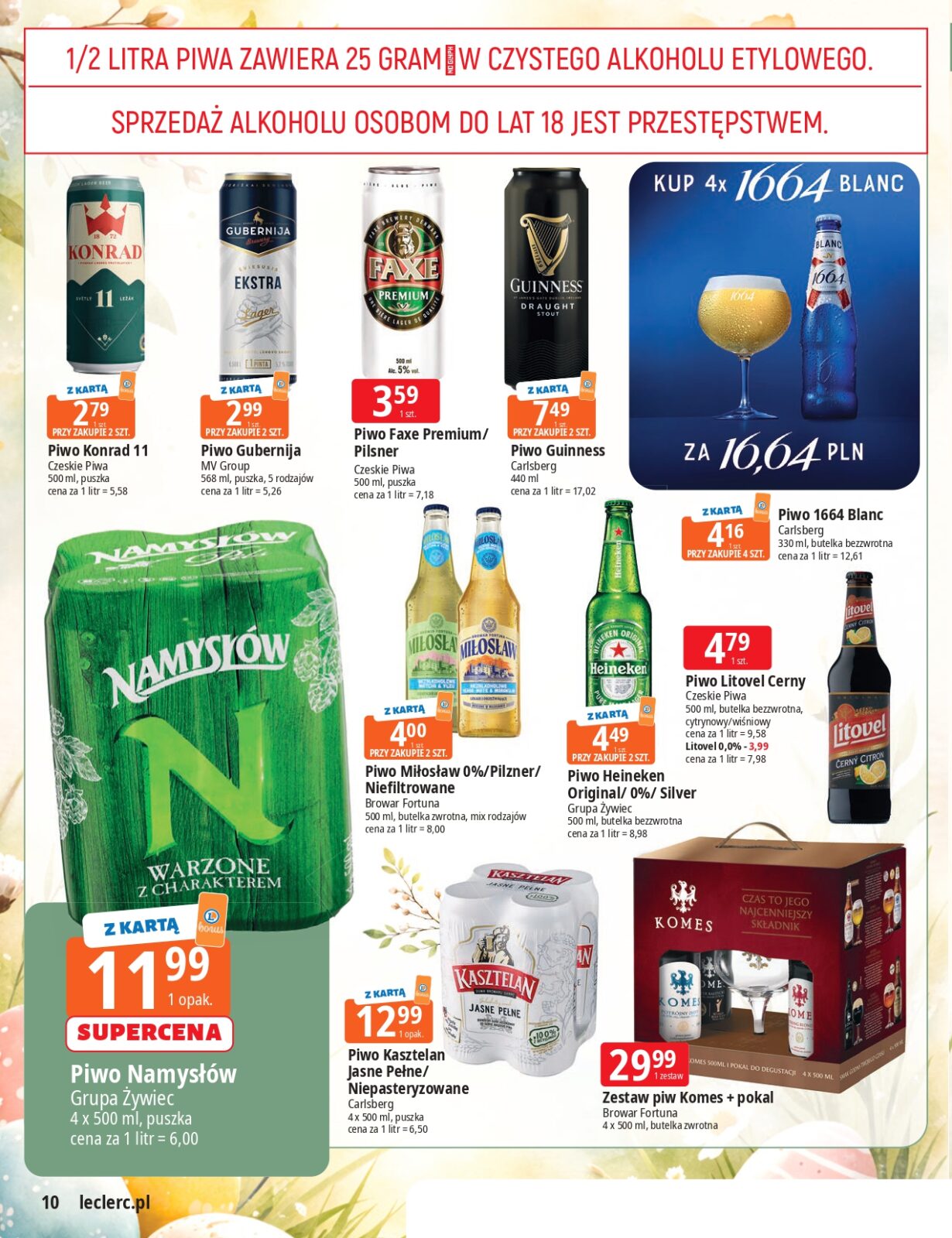 e-leclerc - Gazetka E.Leclerc - Wielkanoc - ważna od 17.03.2026 do 29.03.2026 - page: 10