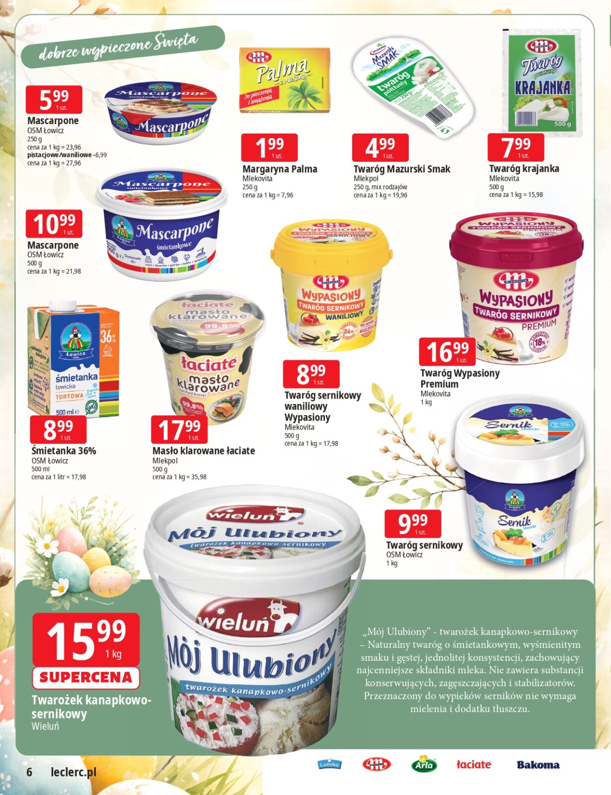e-leclerc - Gazetka E.Leclerc - Wielkanoc - ważna od 17.03.2026 do 29.03.2026 - page: 6