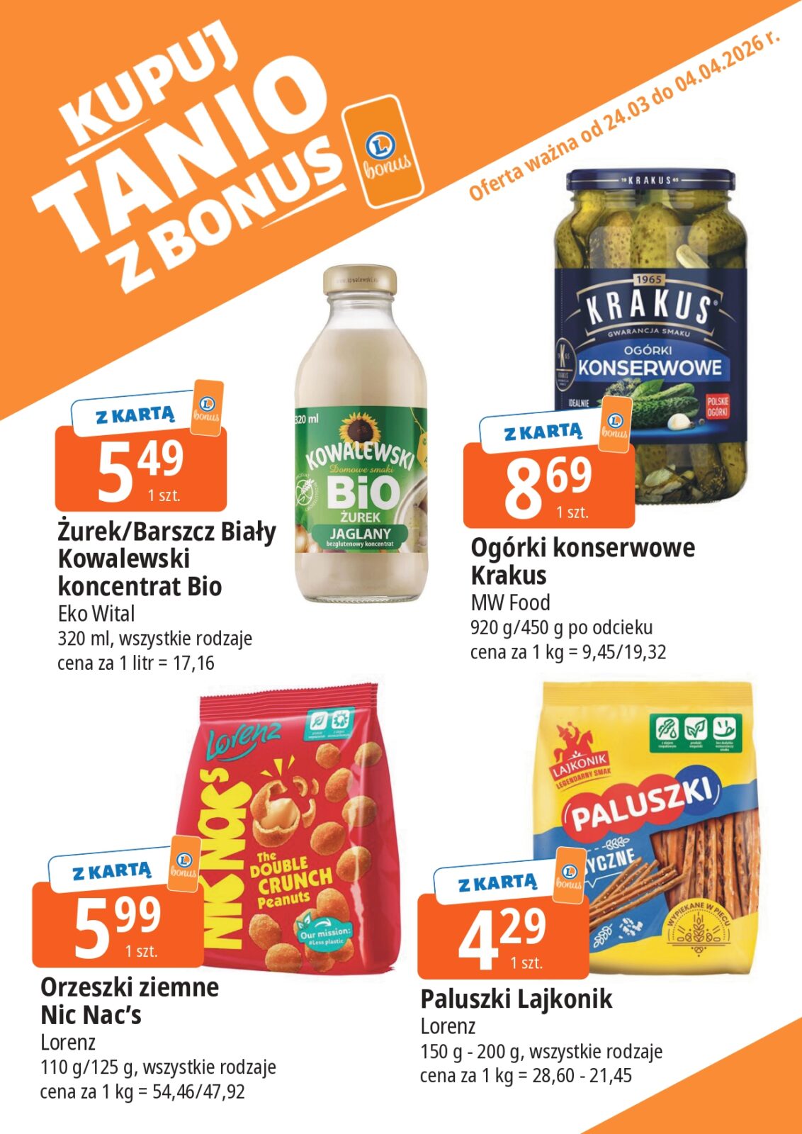 e-leclerc - Gazetka E.Leclerc - Kupuj tanio z bonus - ważna od 24.03.2026 do 04.04.2026 - page: 13