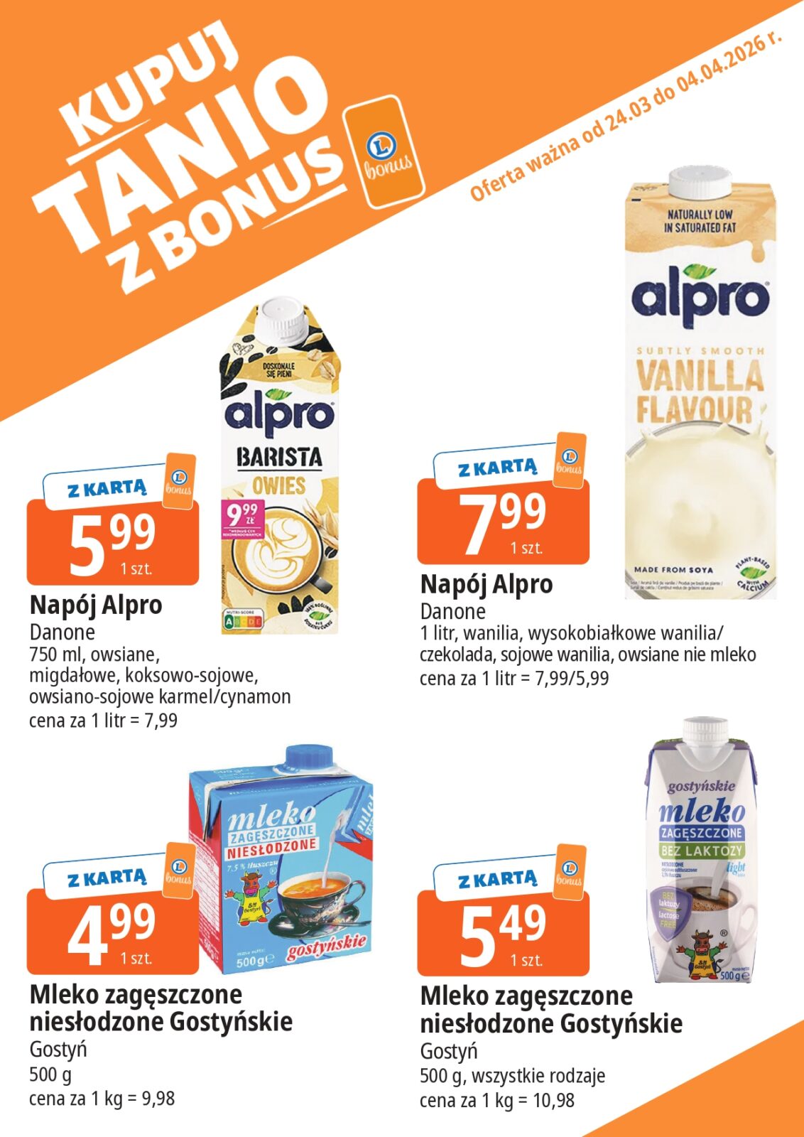 e-leclerc - Gazetka E.Leclerc - Kupuj tanio z bonus - ważna od 24.03.2026 do 04.04.2026 - page: 10