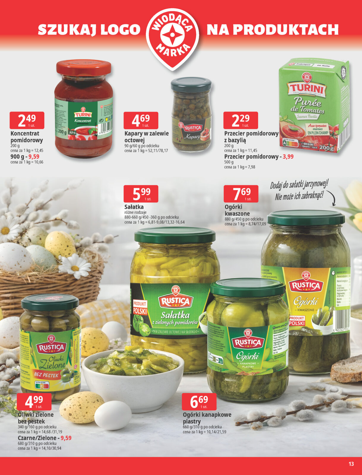 e-leclerc - Gazetka E.Leclerc - Wielkanocne przygotowania - ważna od 24.03.2026 do 04.04.2026 - page: 13