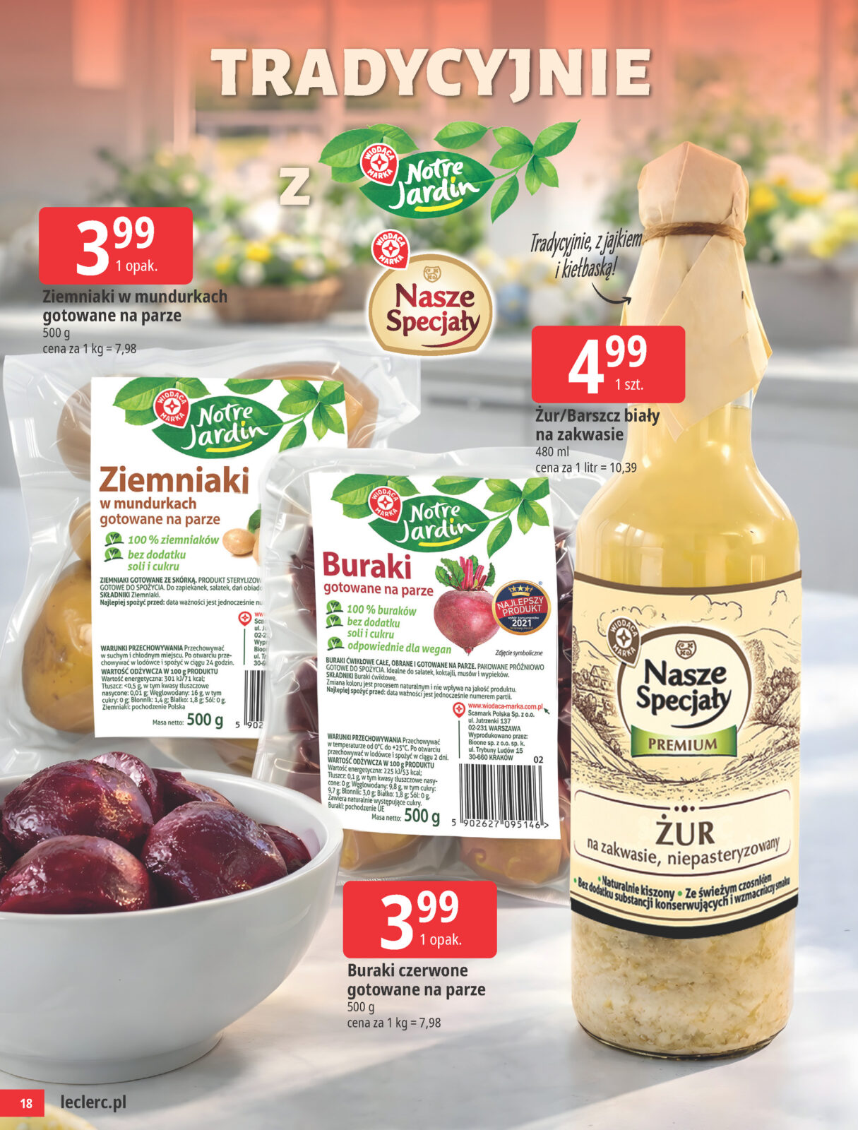 e-leclerc - Gazetka E.Leclerc - Wielkanocne przygotowania - ważna od 24.03.2026 do 04.04.2026 - page: 18
