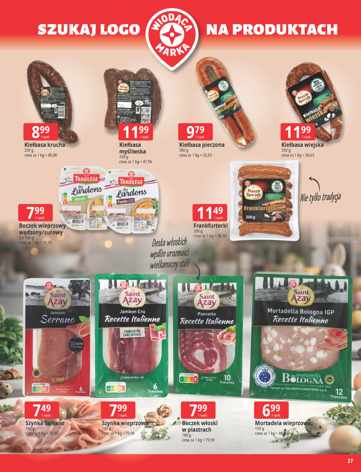 e-leclerc - Gazetka E.Leclerc - Wielkanocne przygotowania - ważna od 24.03.2026 do 04.04.2026 - page: 27