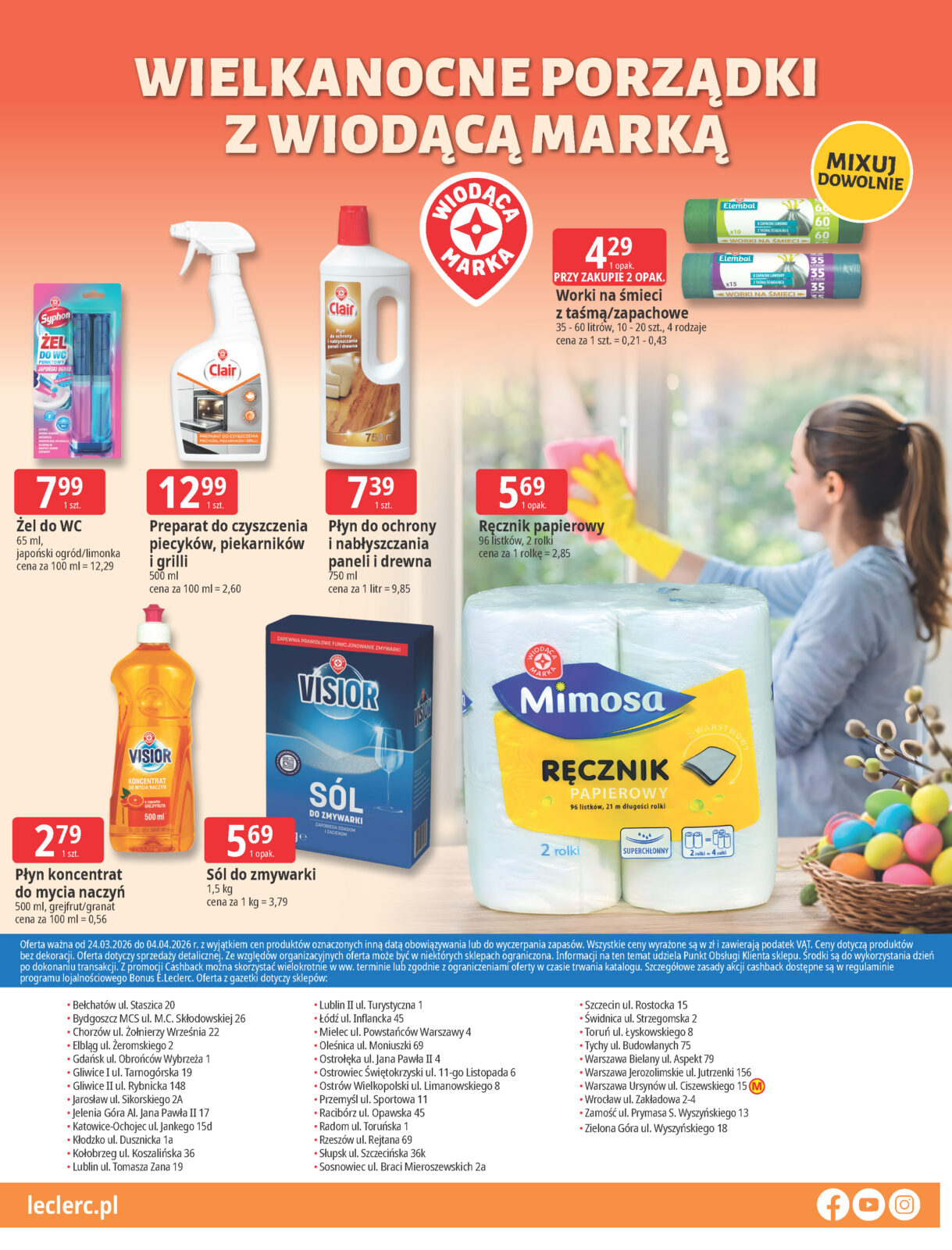 e-leclerc - Gazetka E.Leclerc - Wielkanocne przygotowania - ważna od 24.03.2026 do 04.04.2026 - page: 32