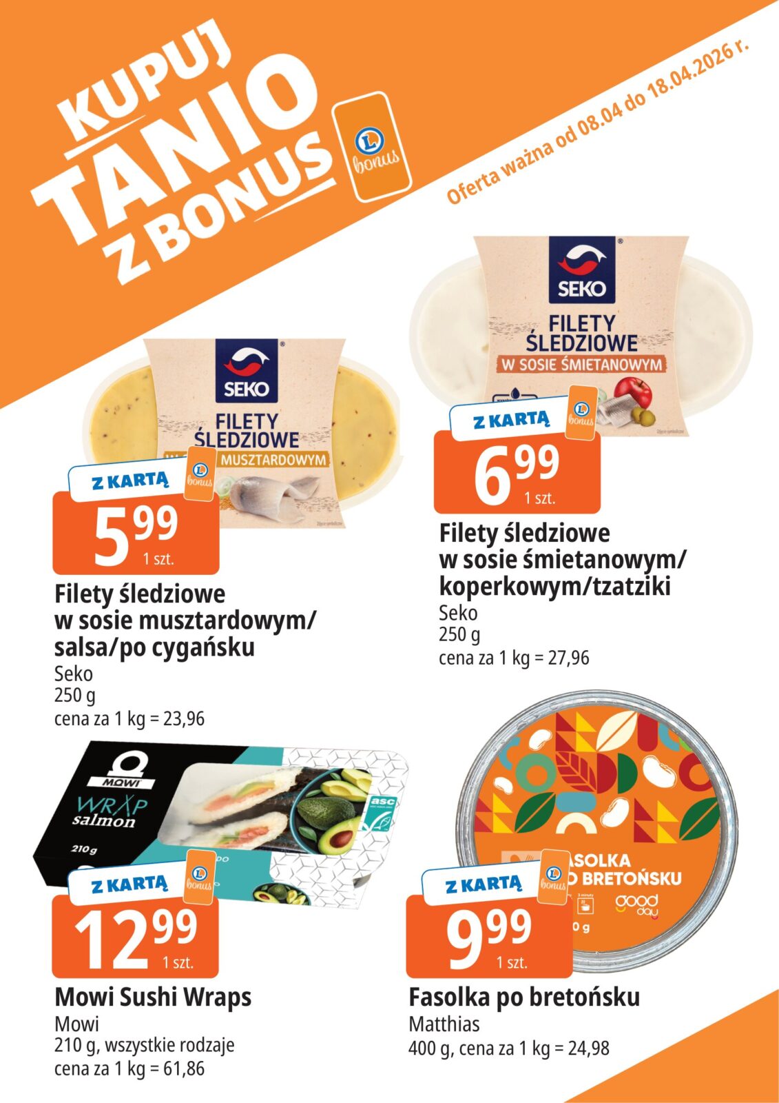 e-leclerc - Aktualna gazetka E.Leclerc - Kupuj tanio z bonus ważna od 08.04.2026 do 18.04.2026 - page: 8