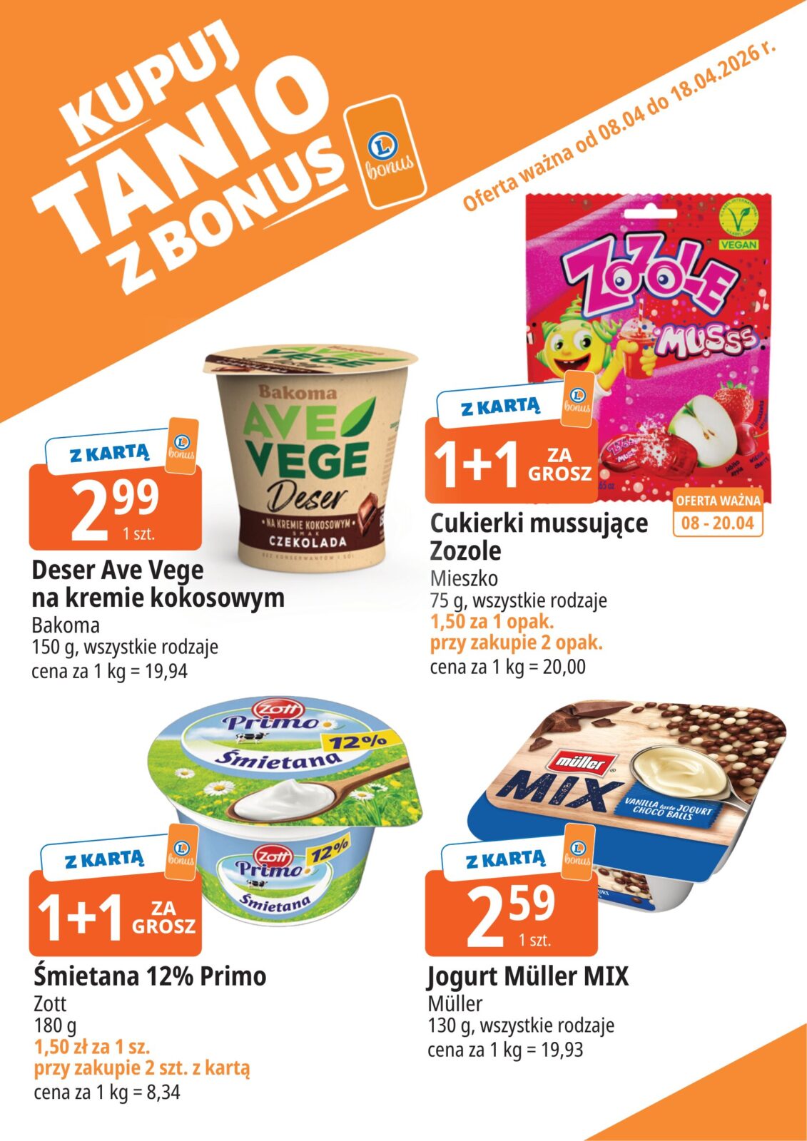 e-leclerc - Aktualna gazetka E.Leclerc - Kupuj tanio z bonus ważna od 08.04.2026 do 18.04.2026 - page: 7