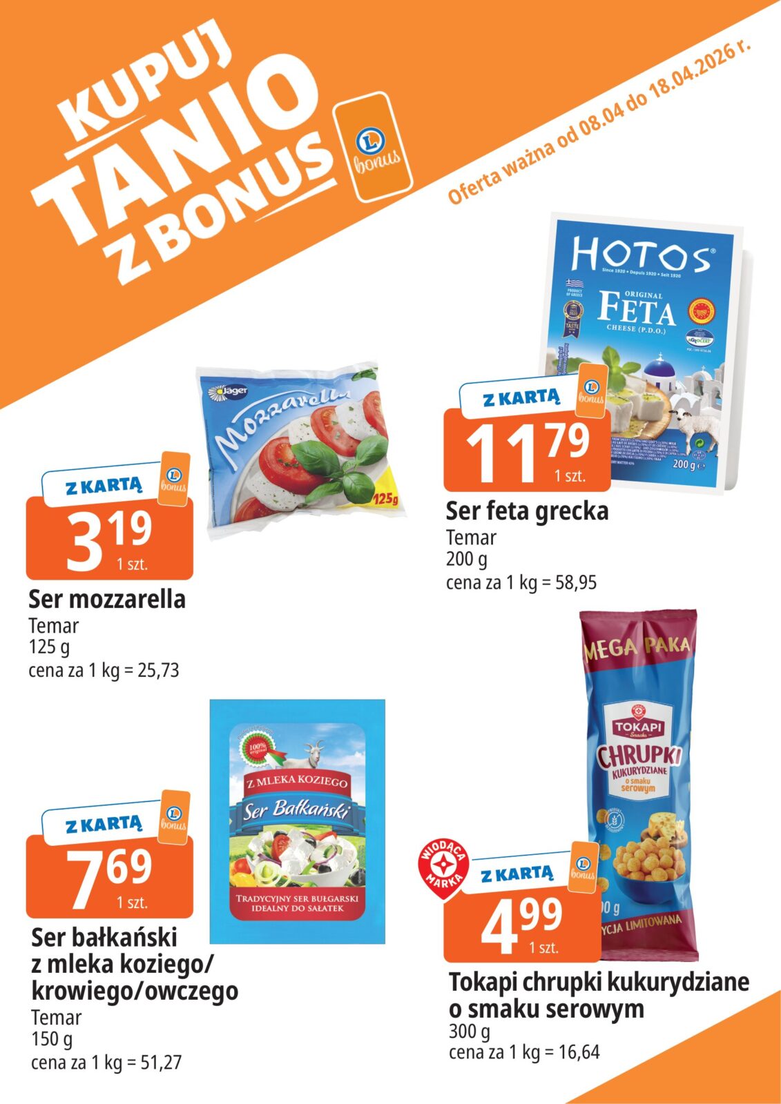 e-leclerc - Aktualna gazetka E.Leclerc - Kupuj tanio z bonus ważna od 08.04.2026 do 18.04.2026 - page: 2