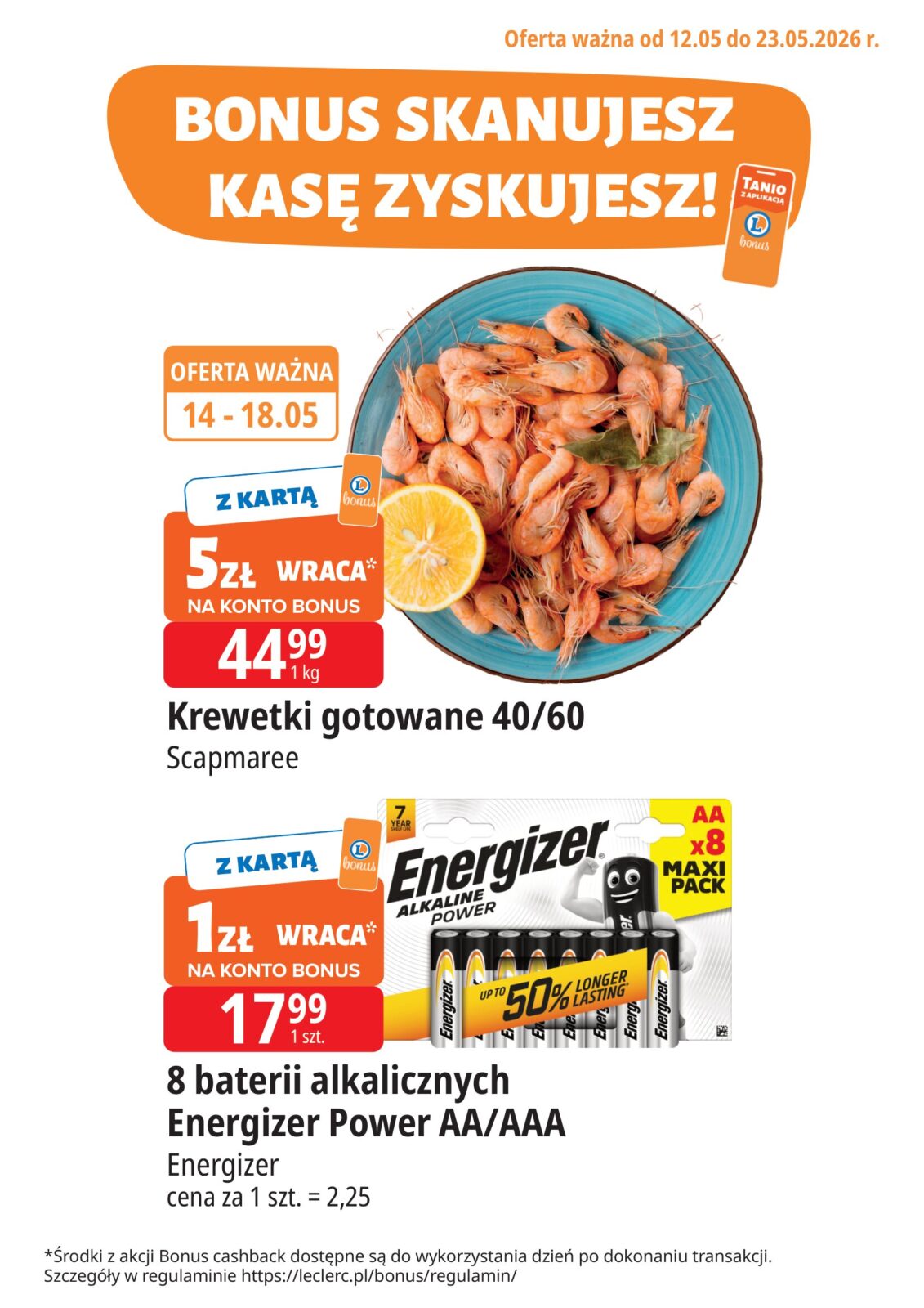 e-leclerc - Nowa gazetka E.Leclerc - Bonus ważna od 12.05.2026 do 23.05.2026 - page: 16