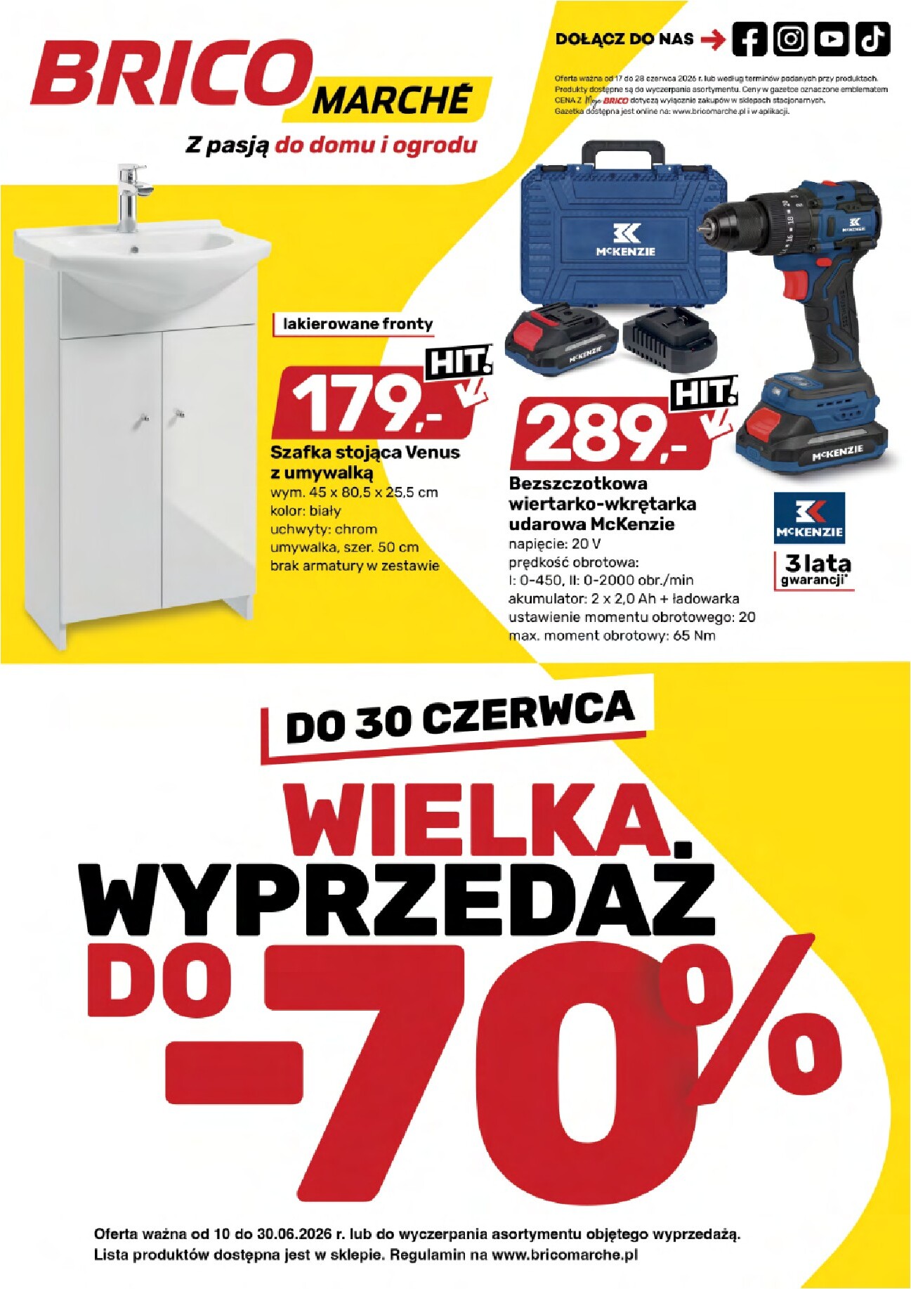 brico-marche - Nowa gazetka Bricomarché ważna od 17.06.2026 do 28.06.2026