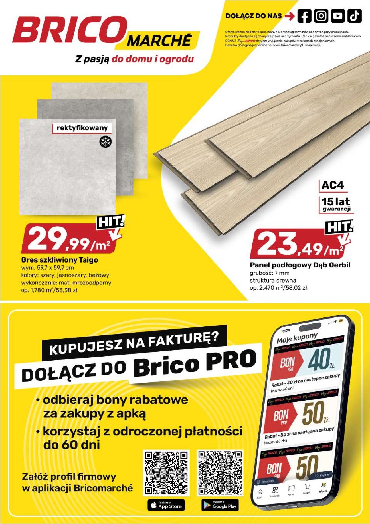 brico-marche - Nowa gazetka Bricomarché - Bricomarche ważna od 01.07.2026 do 11.07.2026