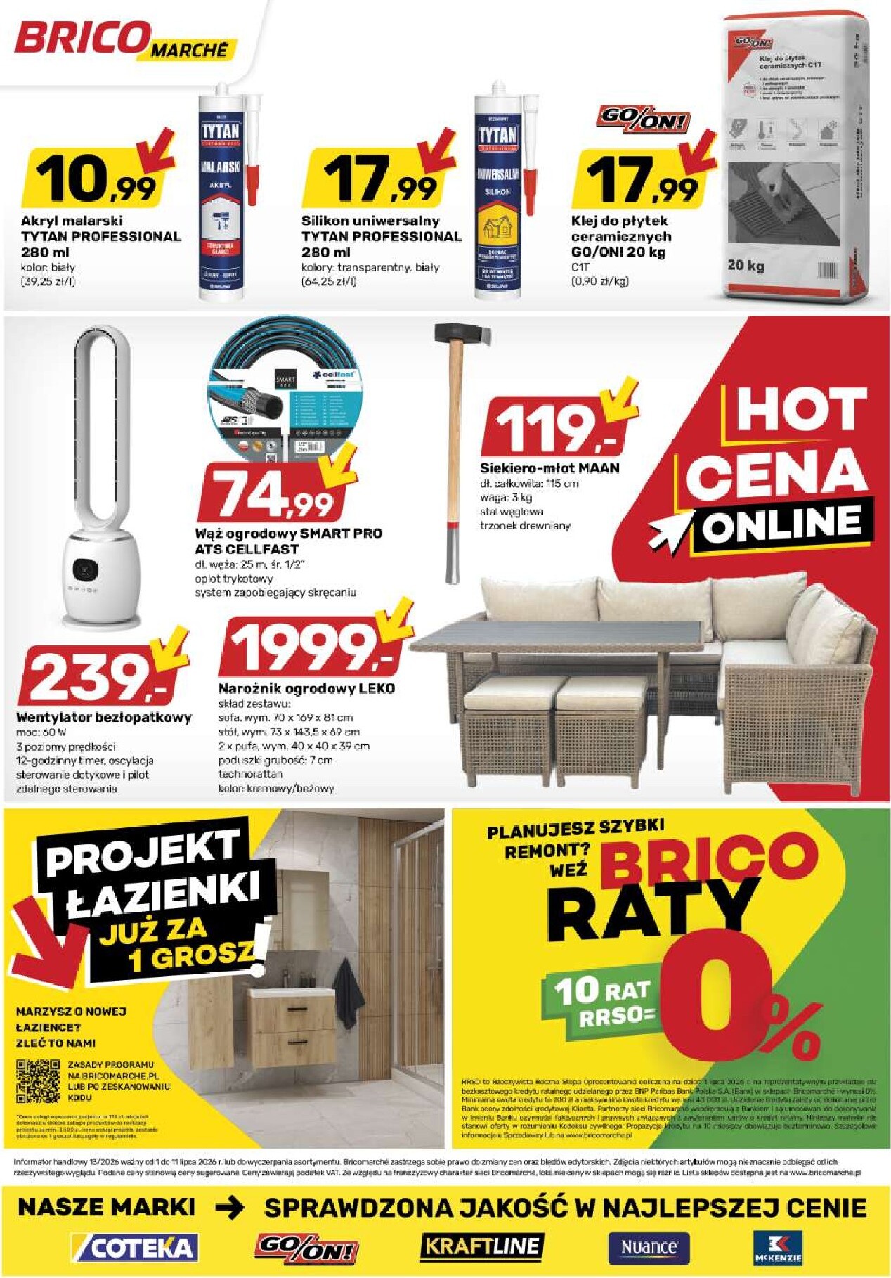 brico-marche - Nowa gazetka Bricomarché - Bricomarche ważna od 01.07.2026 do 11.07.2026 - page: 13