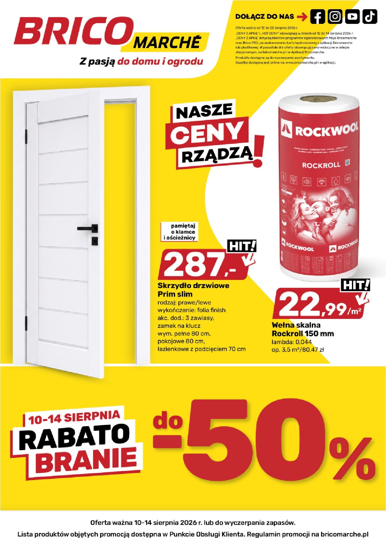 brico-marche - Nowa gazetka Bricomarché ważna od 12.08.2026 do 22.08.2026