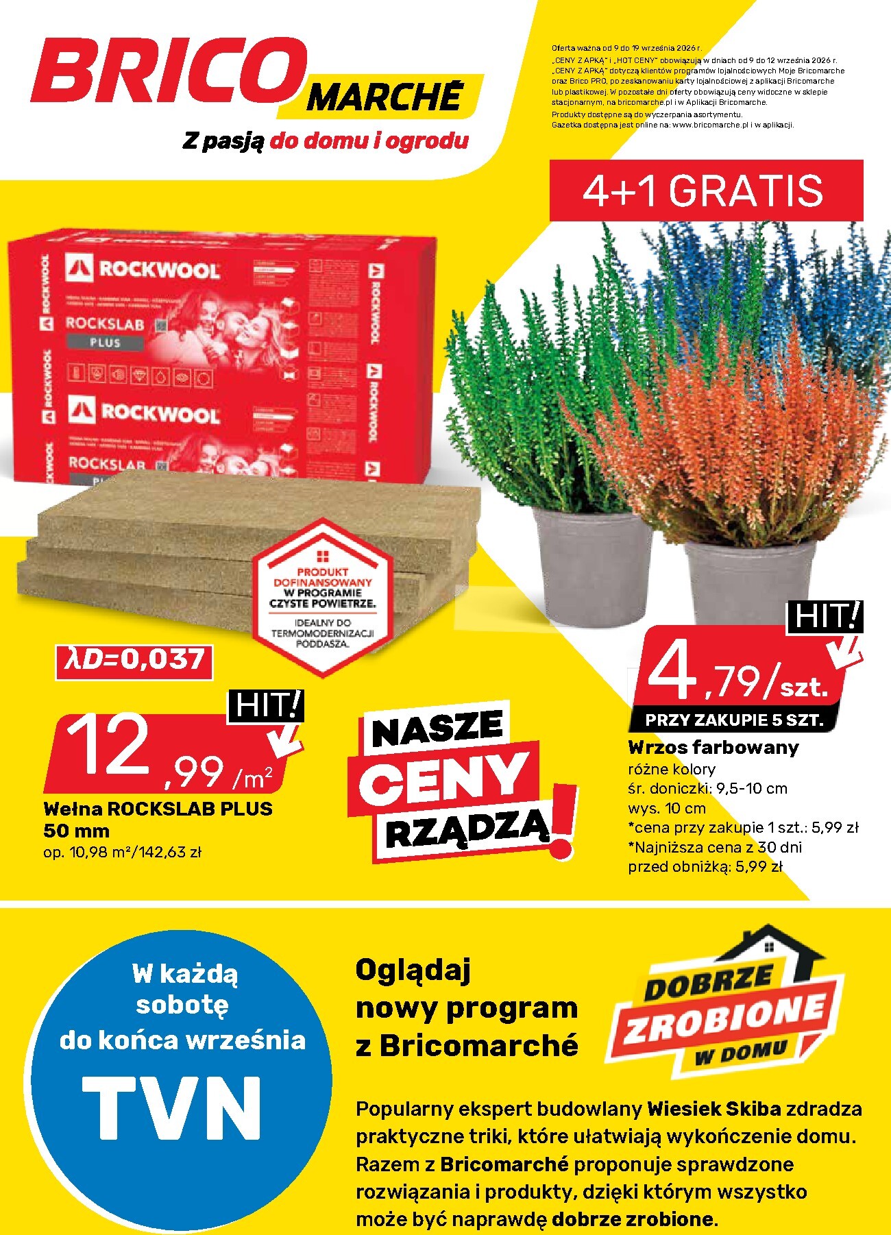 brico-marche - Nowa gazetka Bricomarché ważna od 09.09.2026 do 19.09.2026