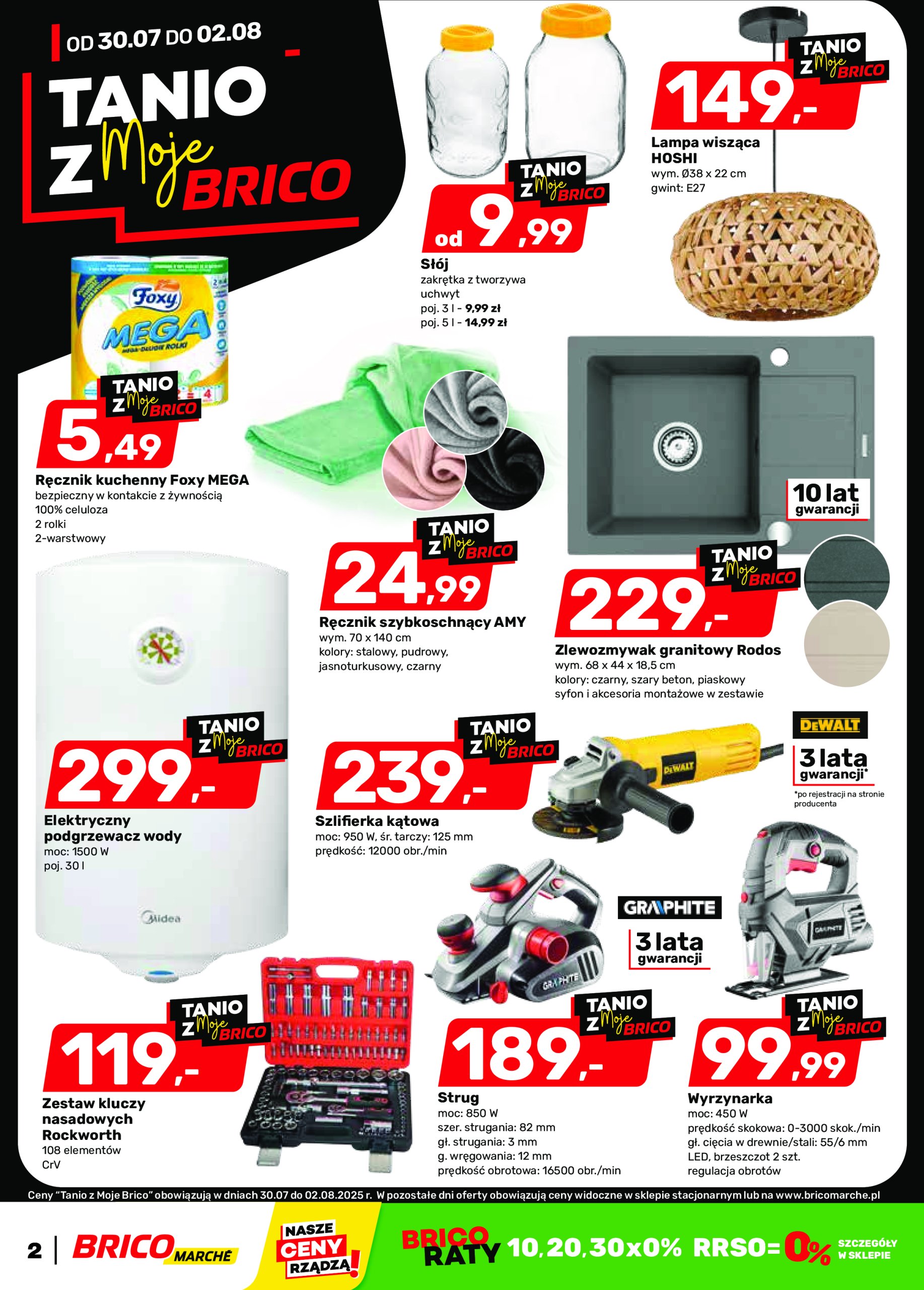 brico-marche - Gazetka Bricomarché ważna od 30.07. - 09.08. - page: 3