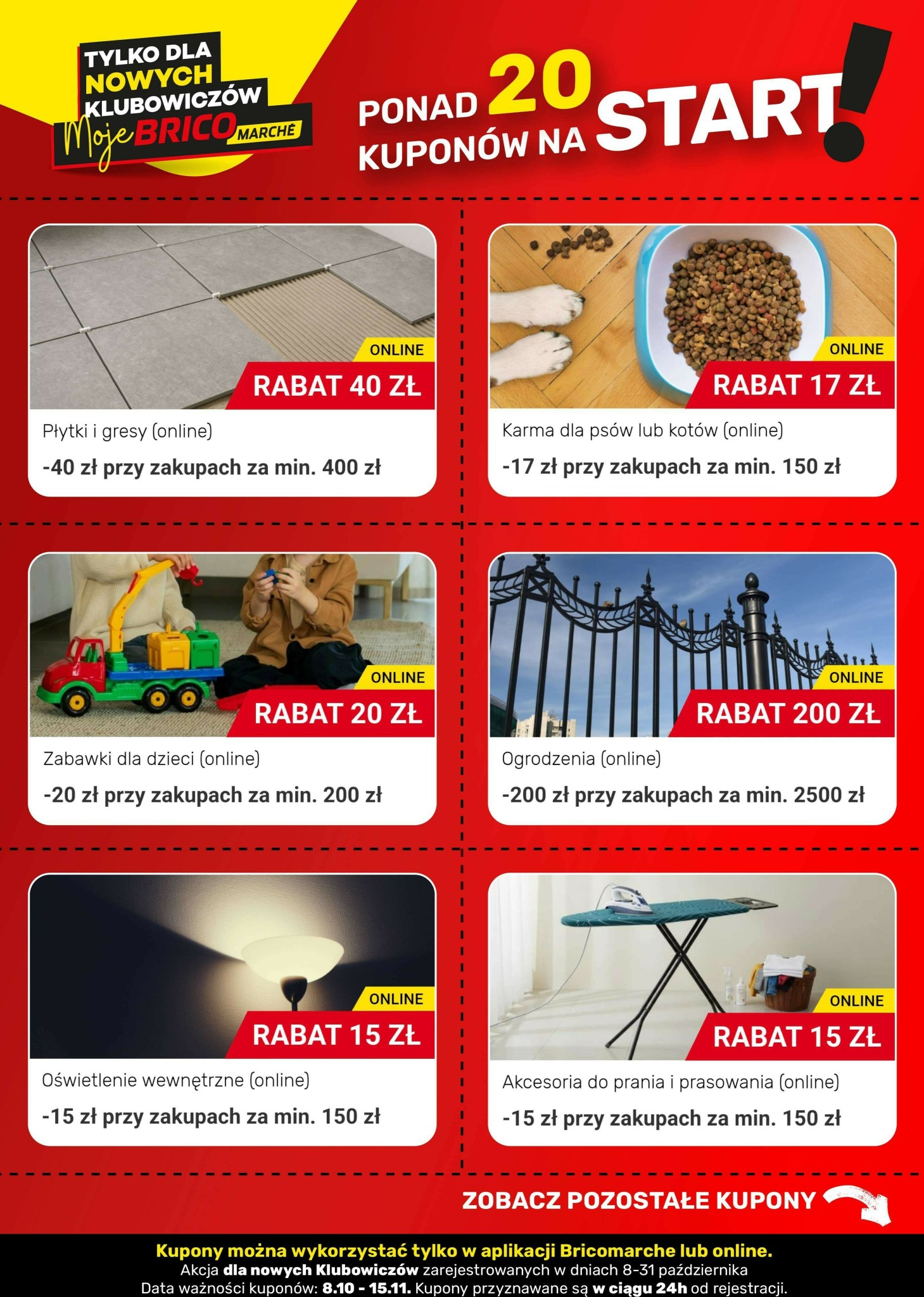 brico-marche - Gazetka Bricomarché - Kupony - ważna od 08.10. do 15.11. - page: 3