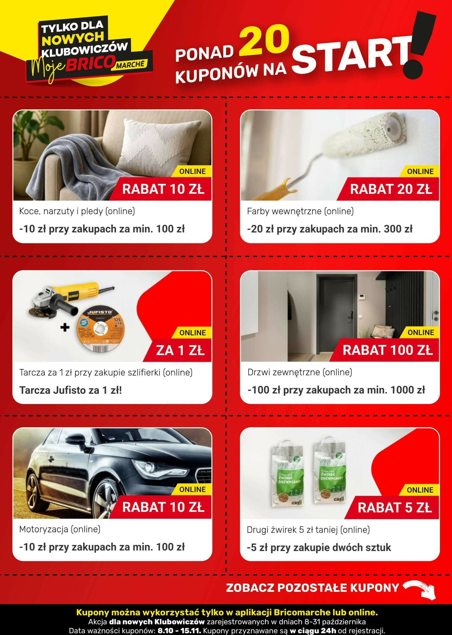 brico-marche - Gazetka Bricomarché - Kupony - ważna od 08.10. do 15.11. - page: 2
