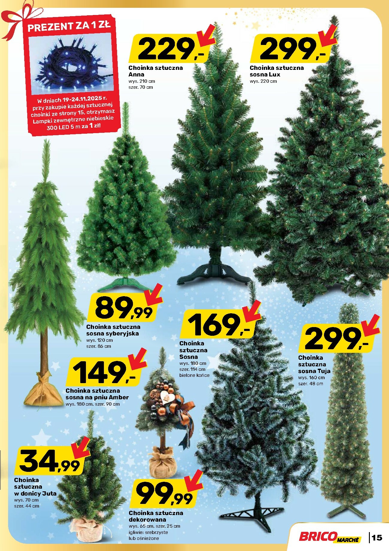 brico-marche - Gazetka Bricomarché - ważna od 19.11. do 24.12. - page: 15
