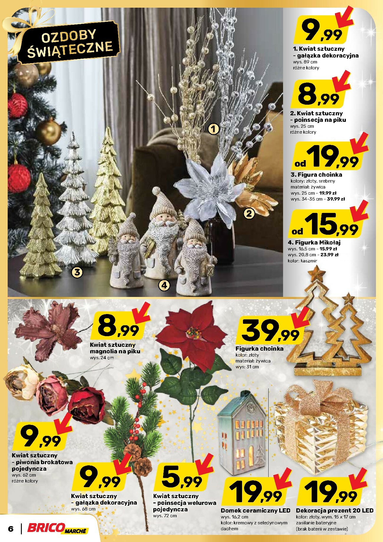 brico-marche - Gazetka Bricomarché - ważna od 19.11. do 24.12. - page: 6