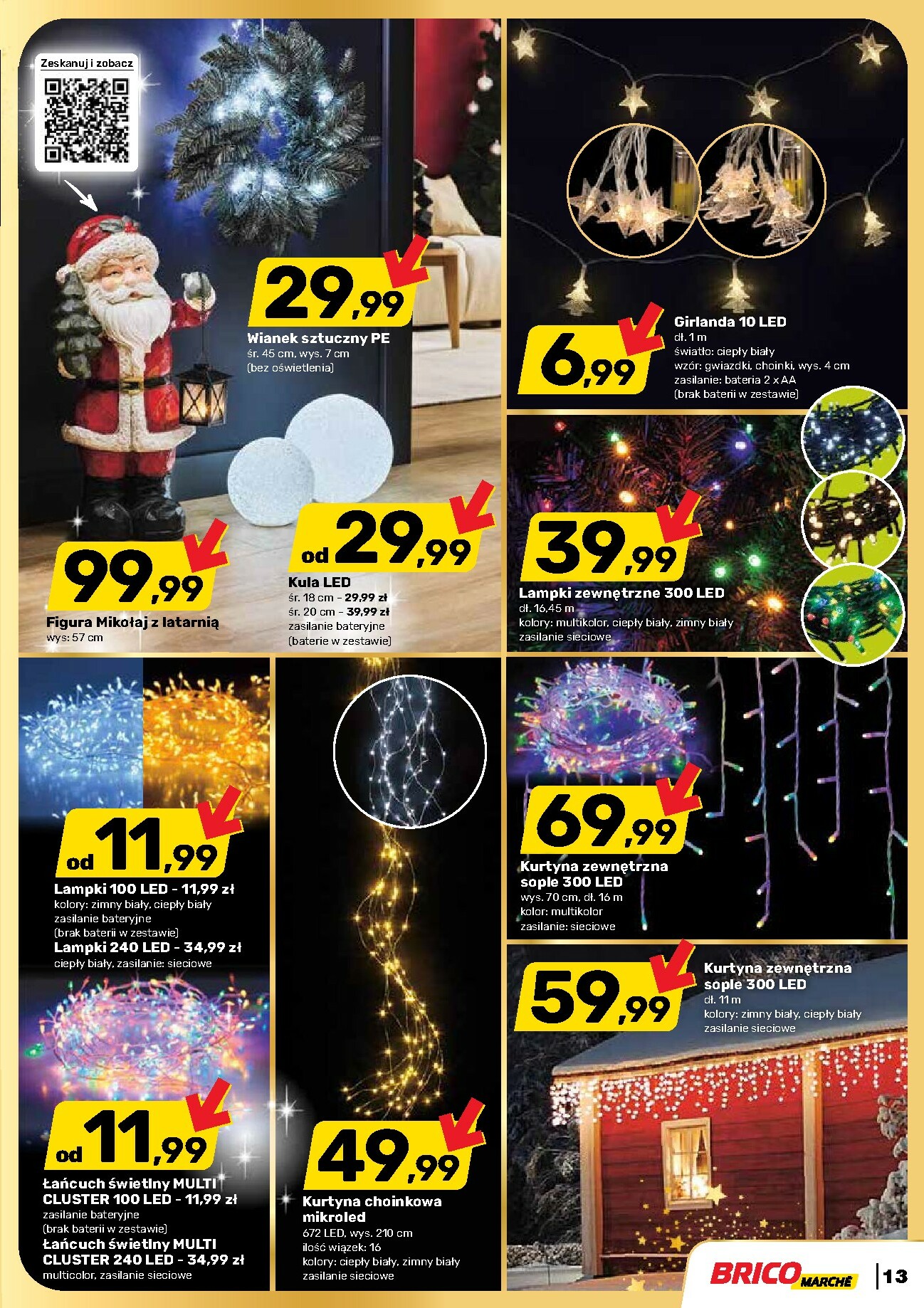 brico-marche - Gazetka Bricomarché - ważna od 19.11. do 24.12. - page: 13