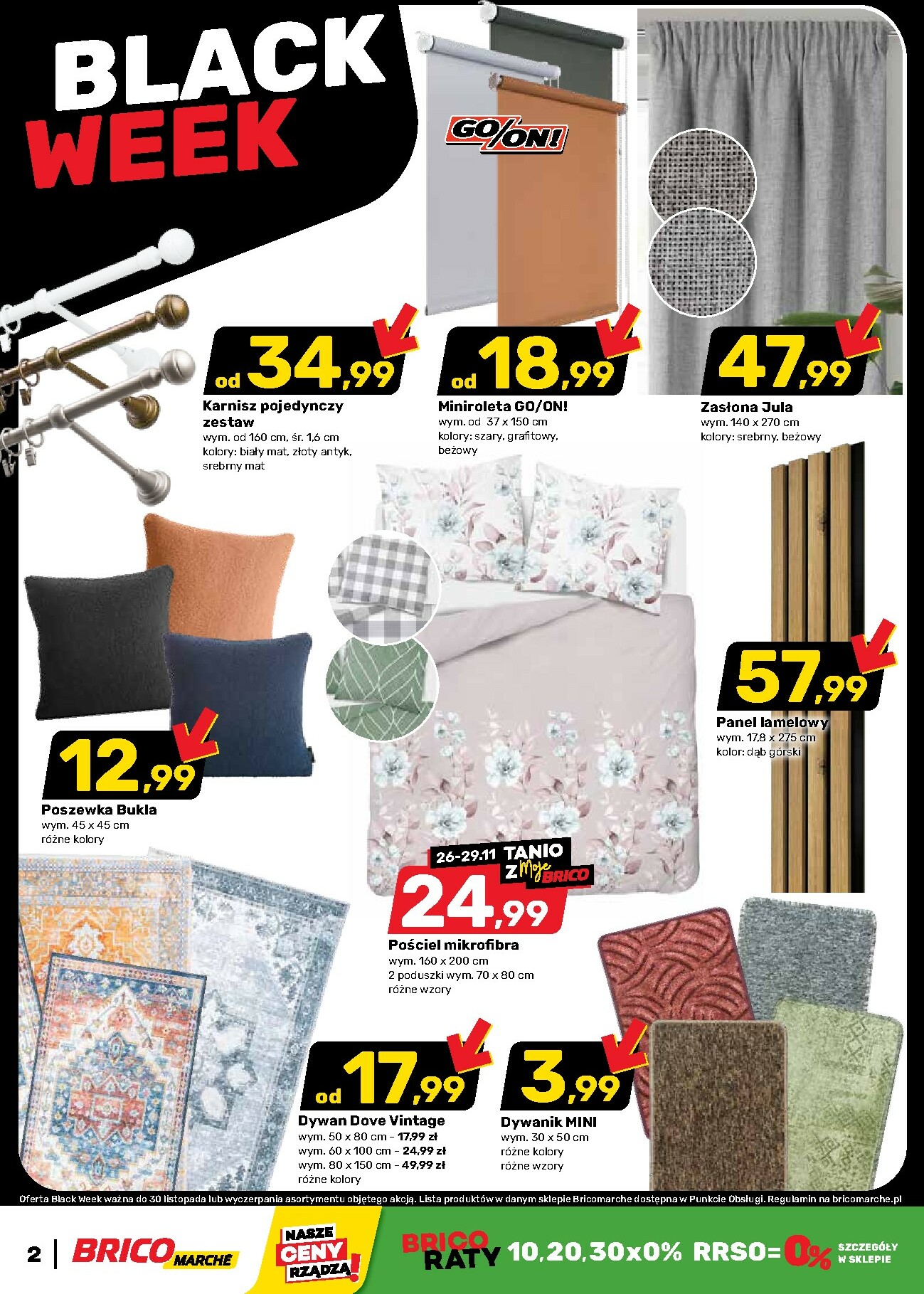brico-marche - Gazetka Bricomarché - Black Friday - ważna od 26.11. do 01.12. - page: 2