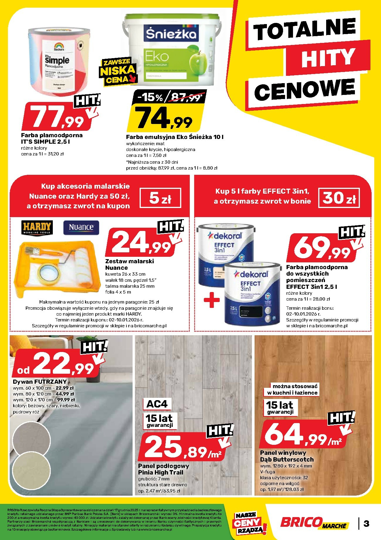 brico-marche - Gazetka Bricomarché - ważna od 17.12. do 31.12. - page: 3