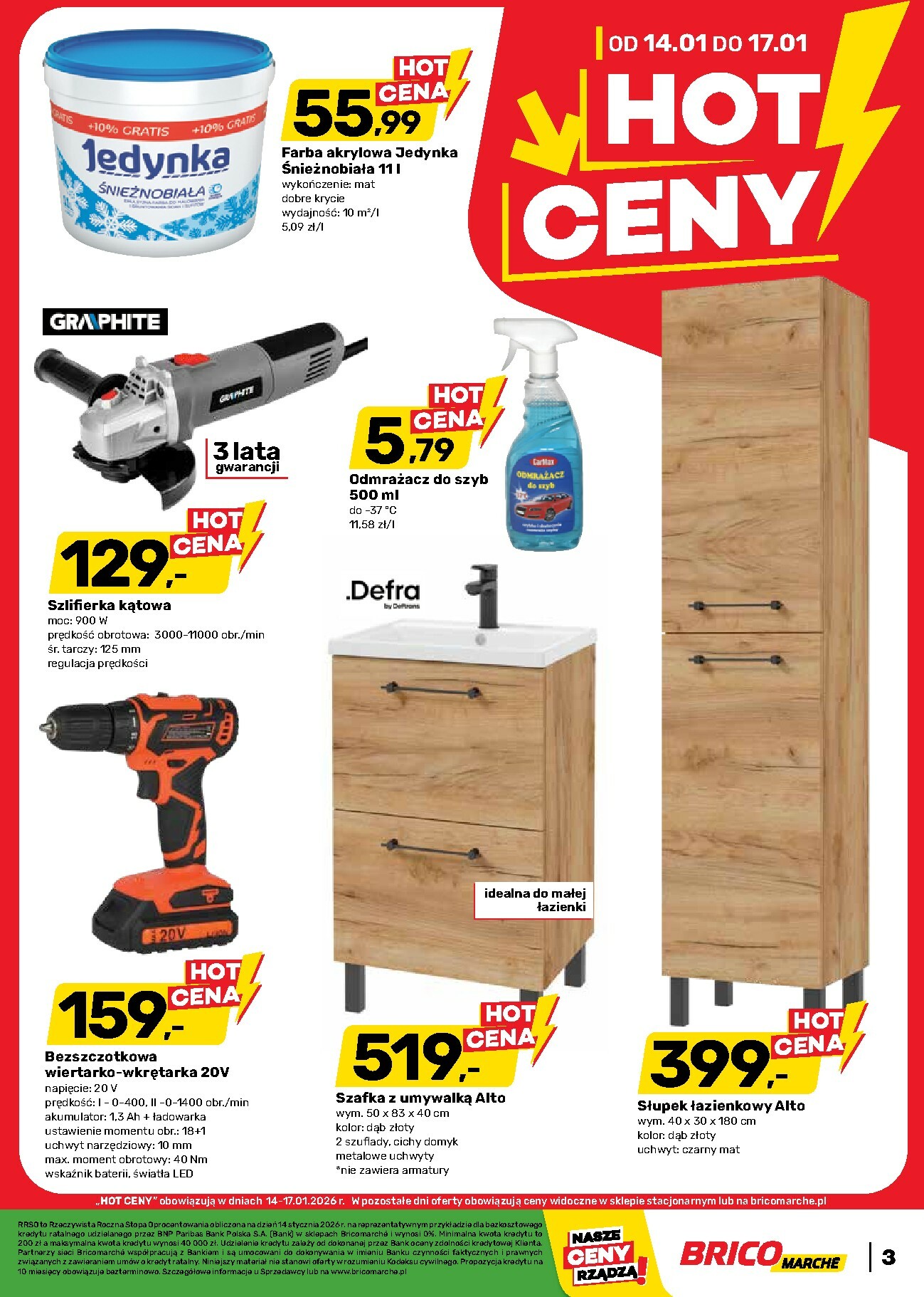 brico-marche - Gazetka Bricomarché - Hot ceny - ważna od 14.01. do 17.01. - page: 2