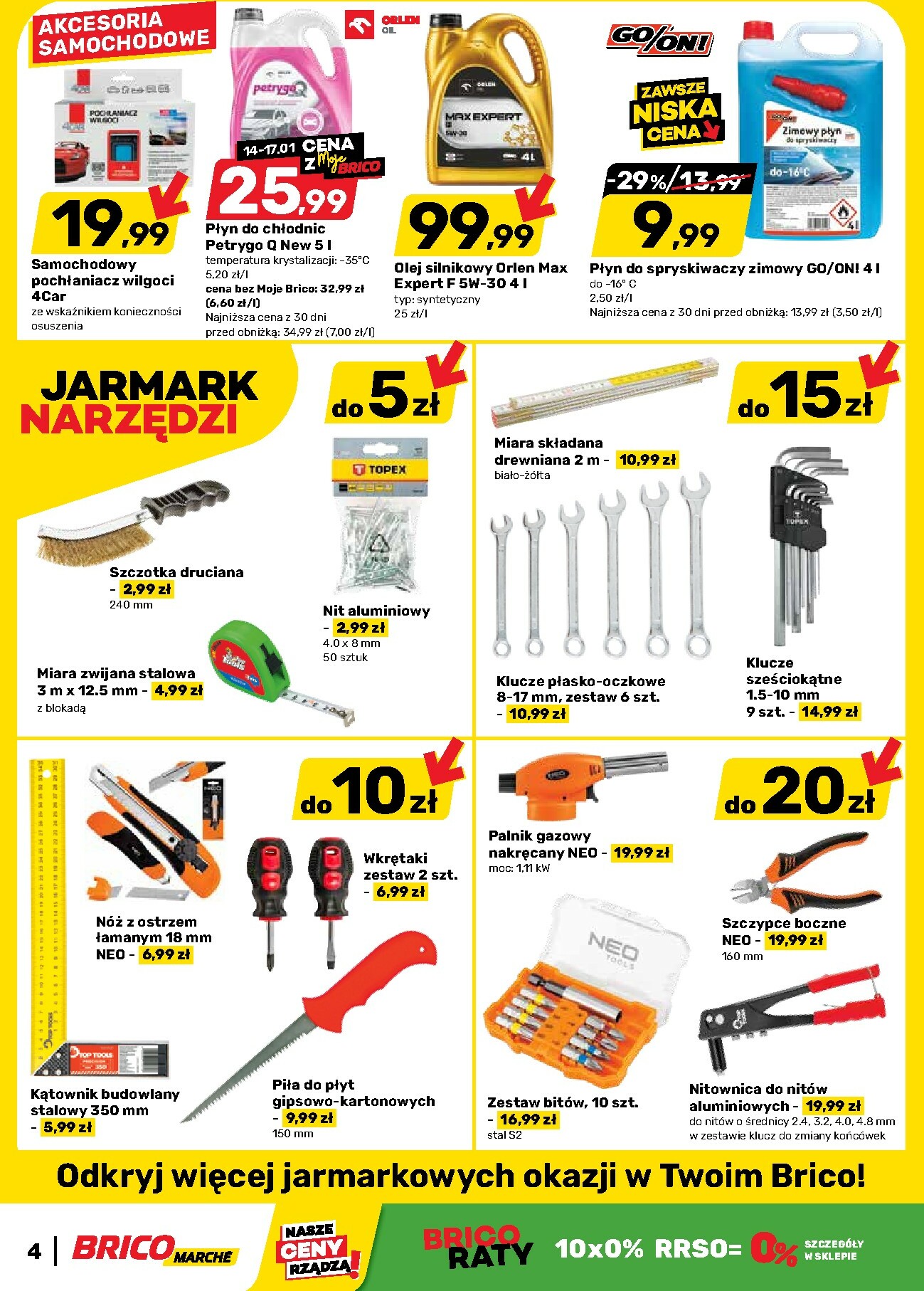 brico-marche - Gazetka Bricomarché - ważna od 14.01. do 25.01. - page: 4